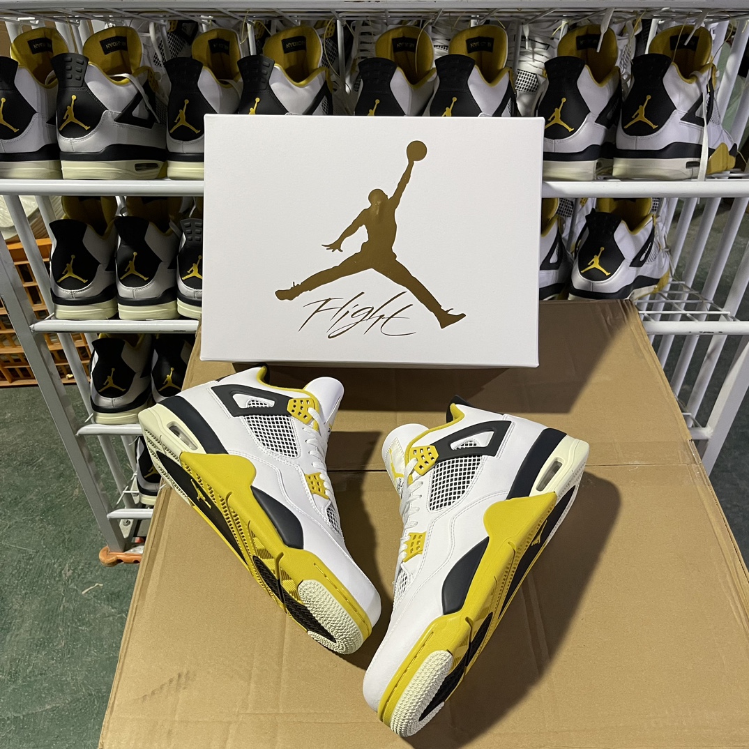 Air Jordan 4 “Vivid Sulfur” 2024 (Ln5 A1)