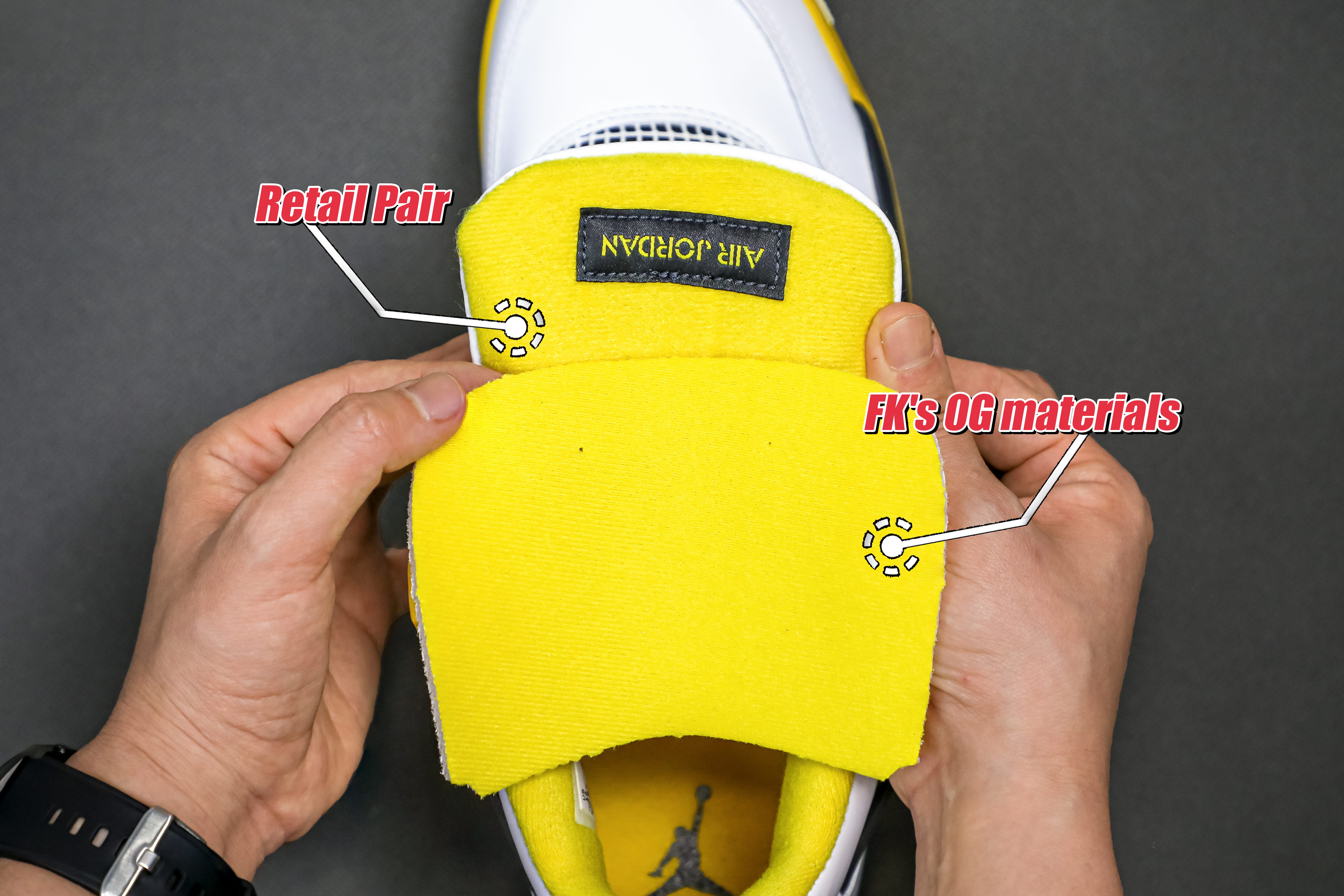 Air Jordan 4 “Vivid Sulfur” 2024 (Ln5 A1)