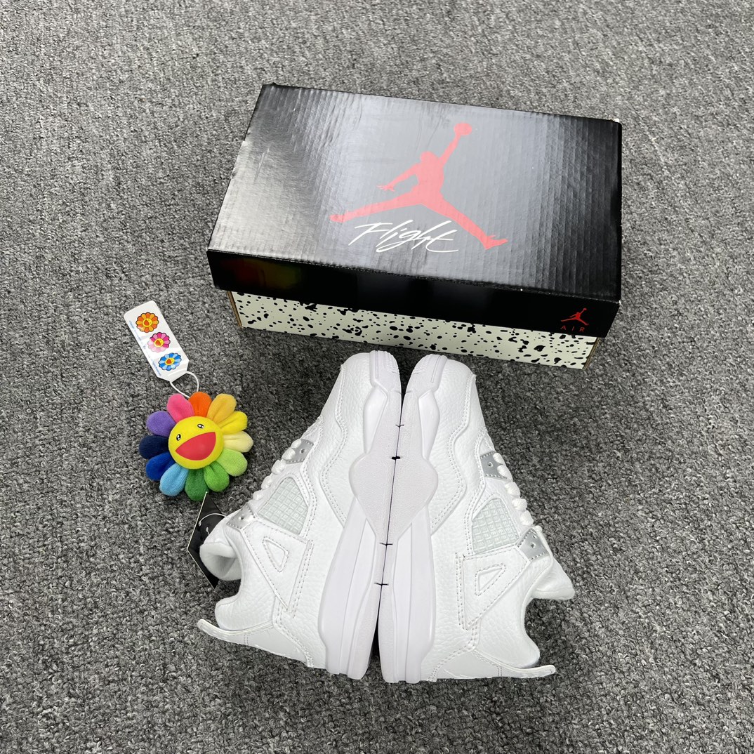 Air Jordan 4 Retro 2017 ‘Pure Money’ Kid Preschool