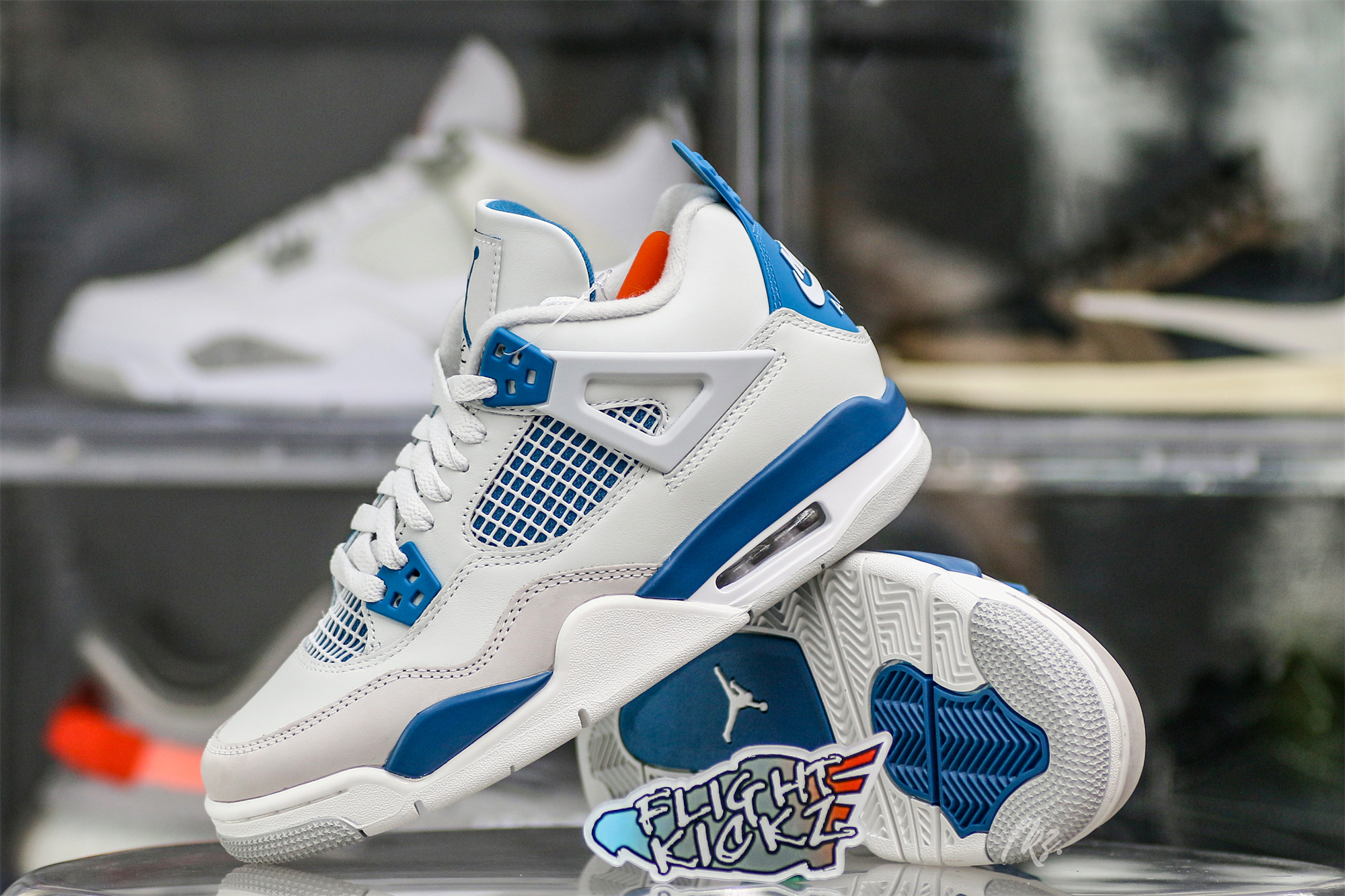 Air Jordan 4 “Military Blue 2024 GS (LN5 A1 Batch)