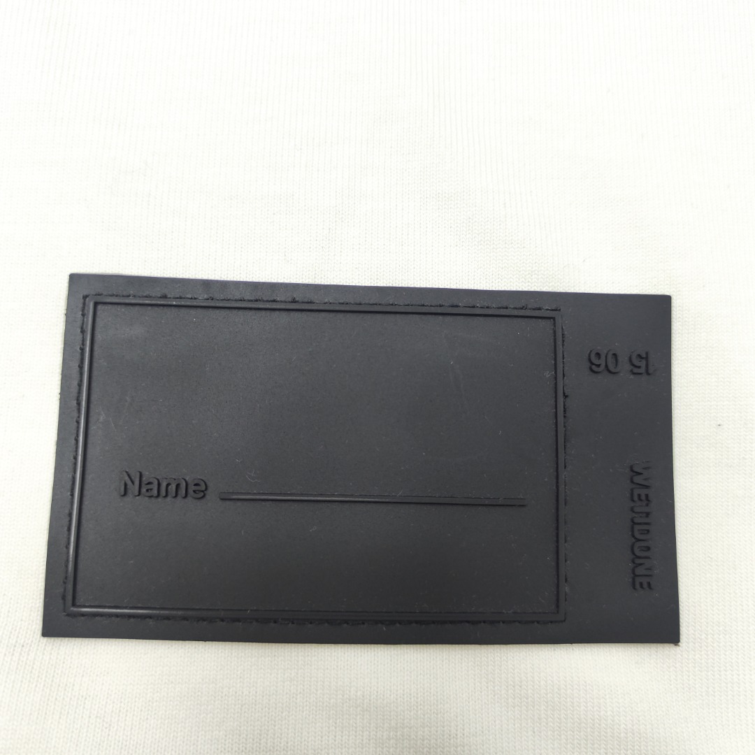 WE11D0NE TRACK Embossed Banner T-Shirt