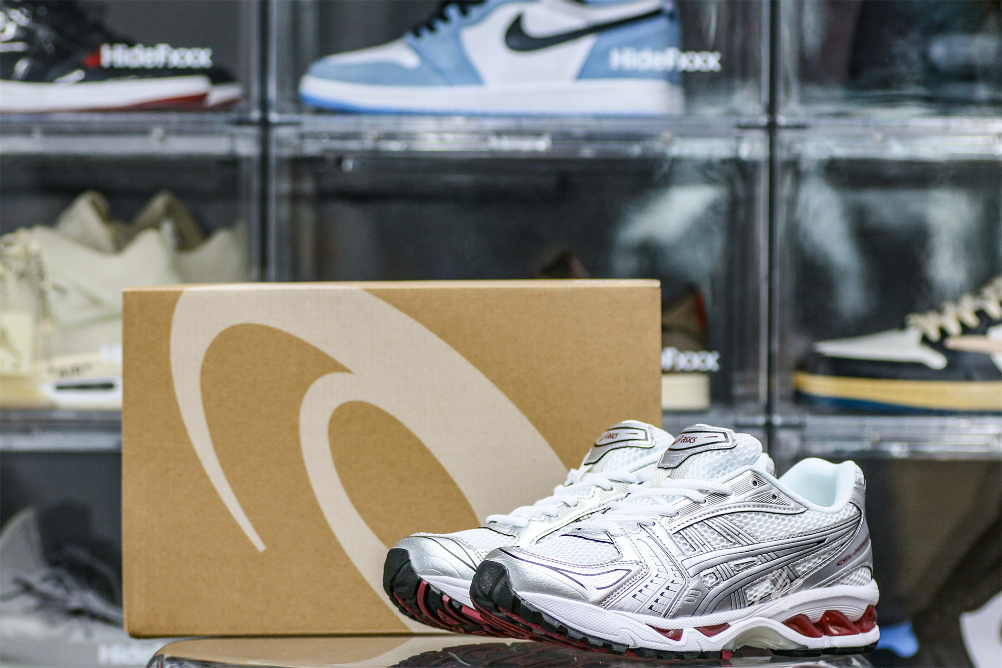 Gel Kayano 14 Pure Silver Red 2021