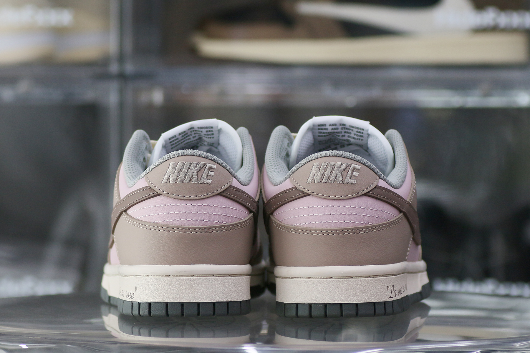 Nike Dunk Low Smoke Grey Pink Custom