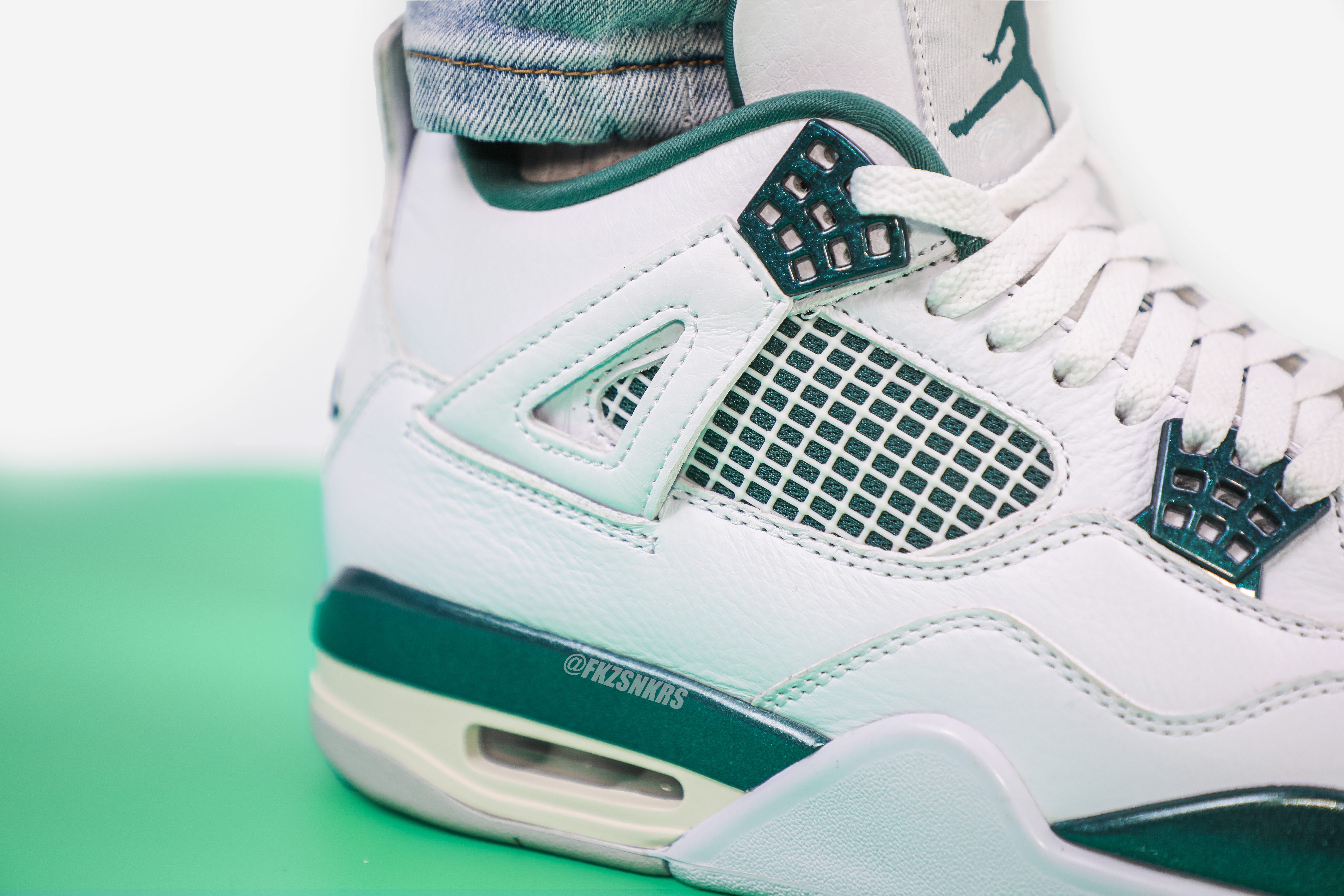 Air Jordan 4 Retro “Oxidized Green” 2024 (Ln5 A1 Batch)