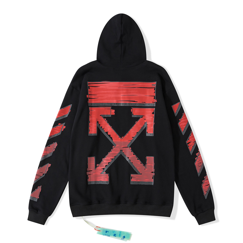 OFF-WHITE Marker Arrows Print Hoodie