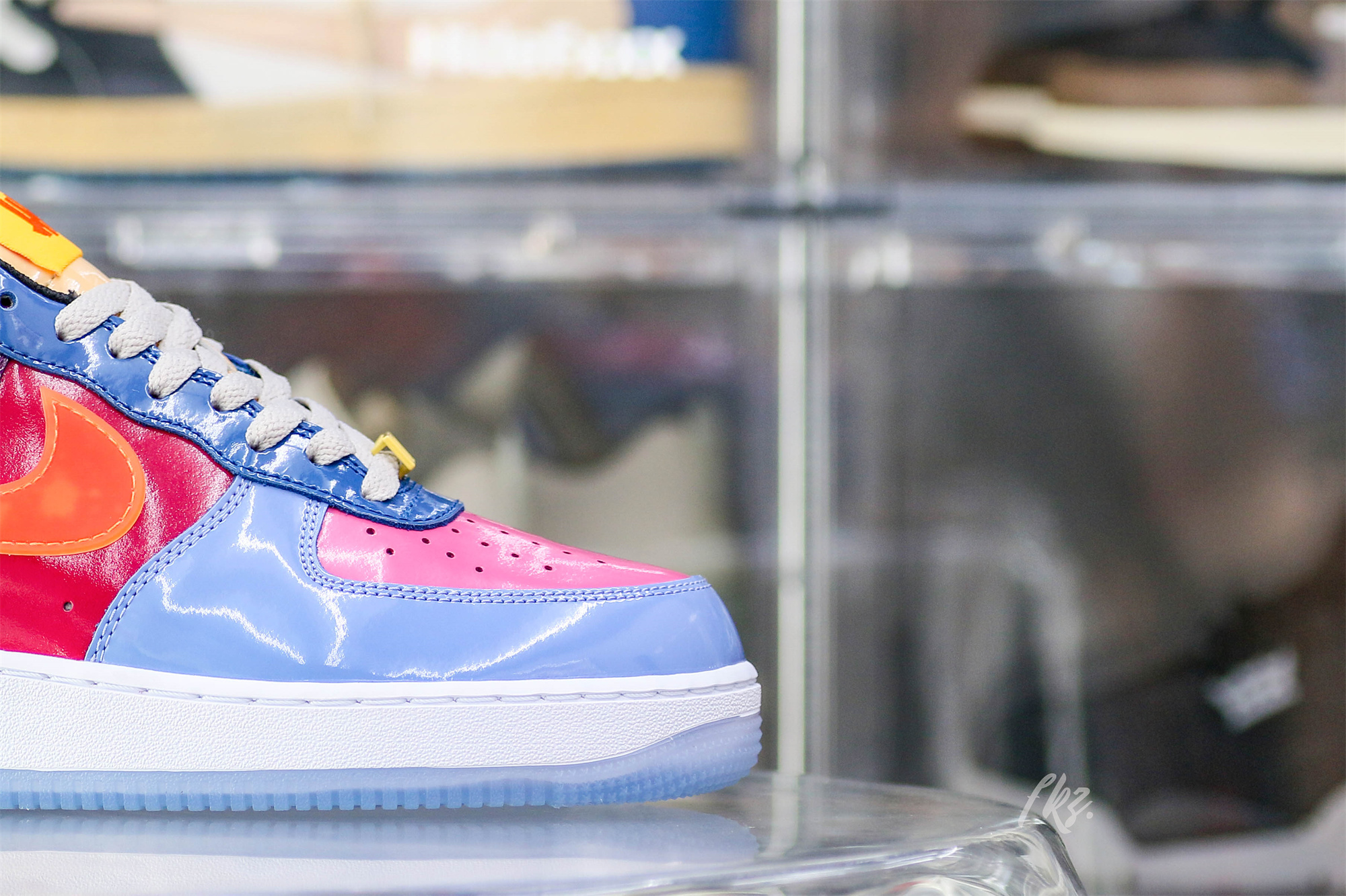 Undefeated X Air Force 1 Low Total Orange