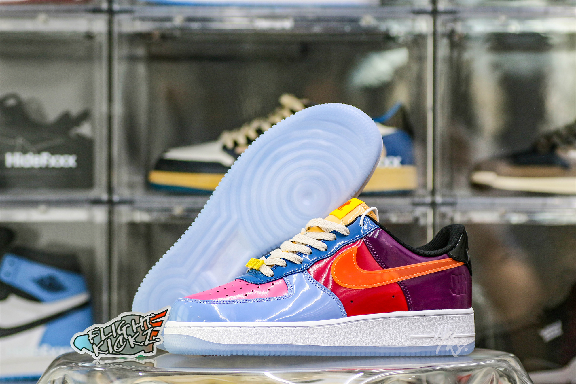 Undefeated X Air Force 1 Low Total Orange