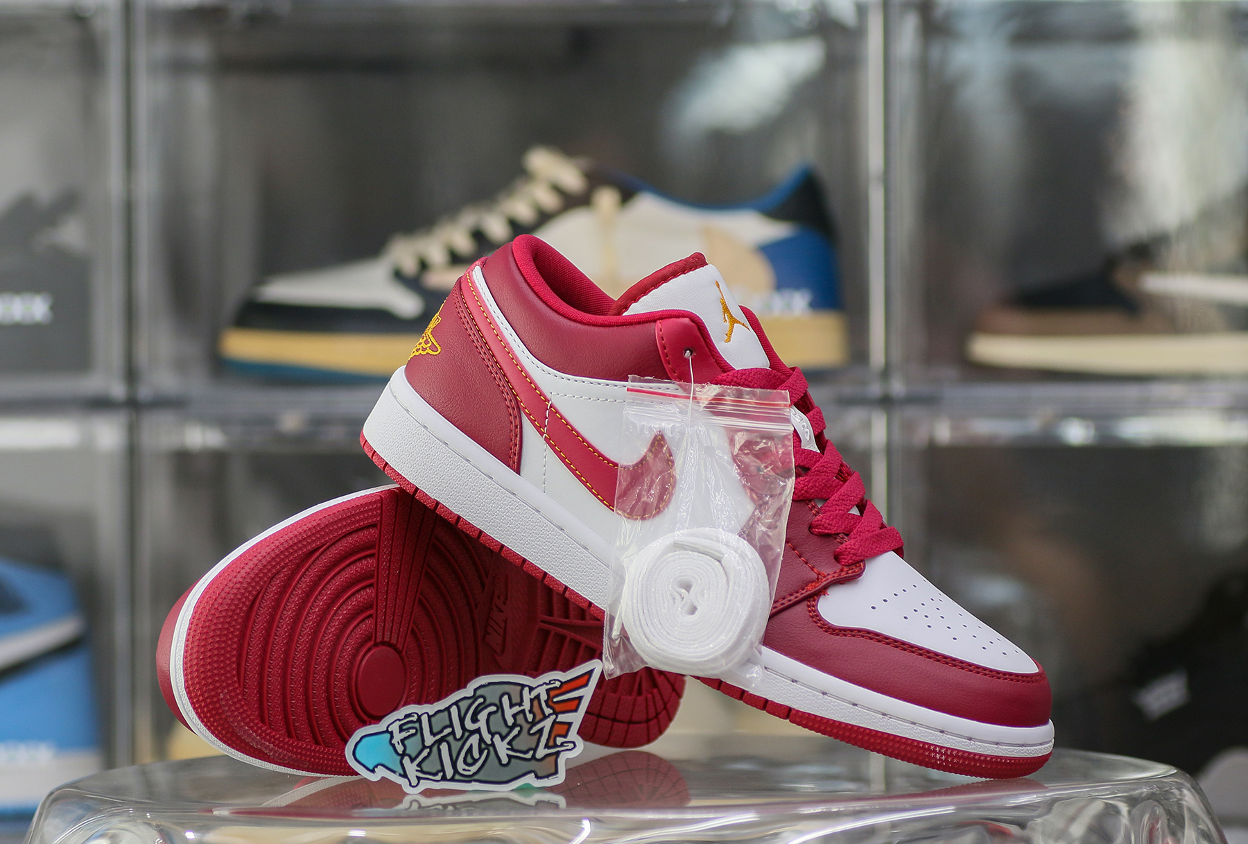 Jordan 1 Low Cardinal Red