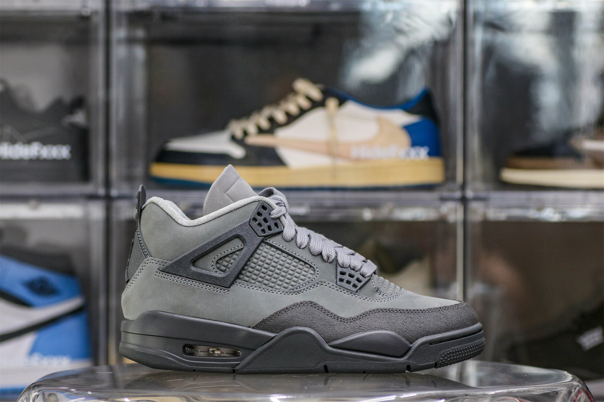 Air Jordan 4 Retro SE Paris Olympics Wet Cement (Ln5 A1)