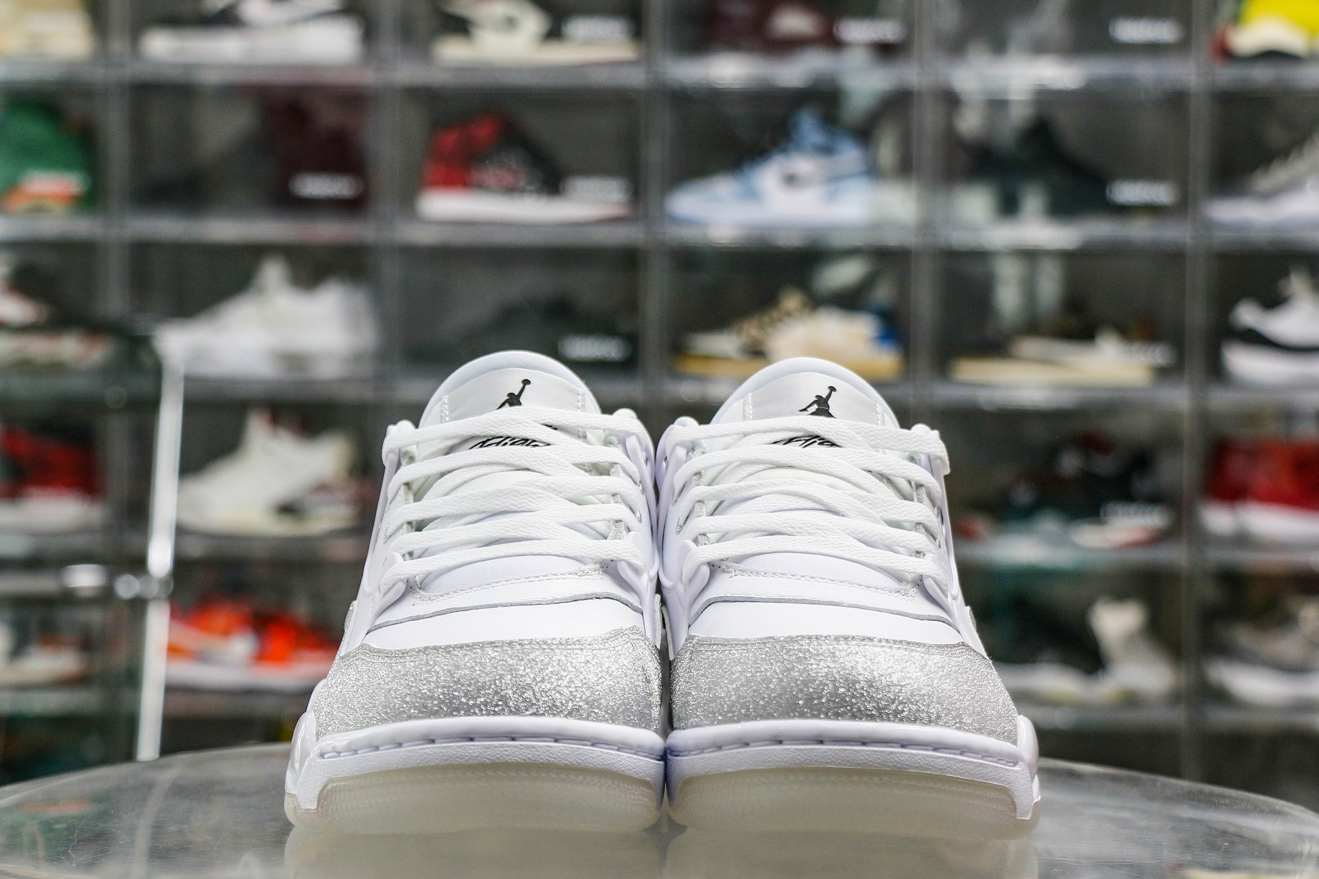 Jordan 4 RM metallic silver