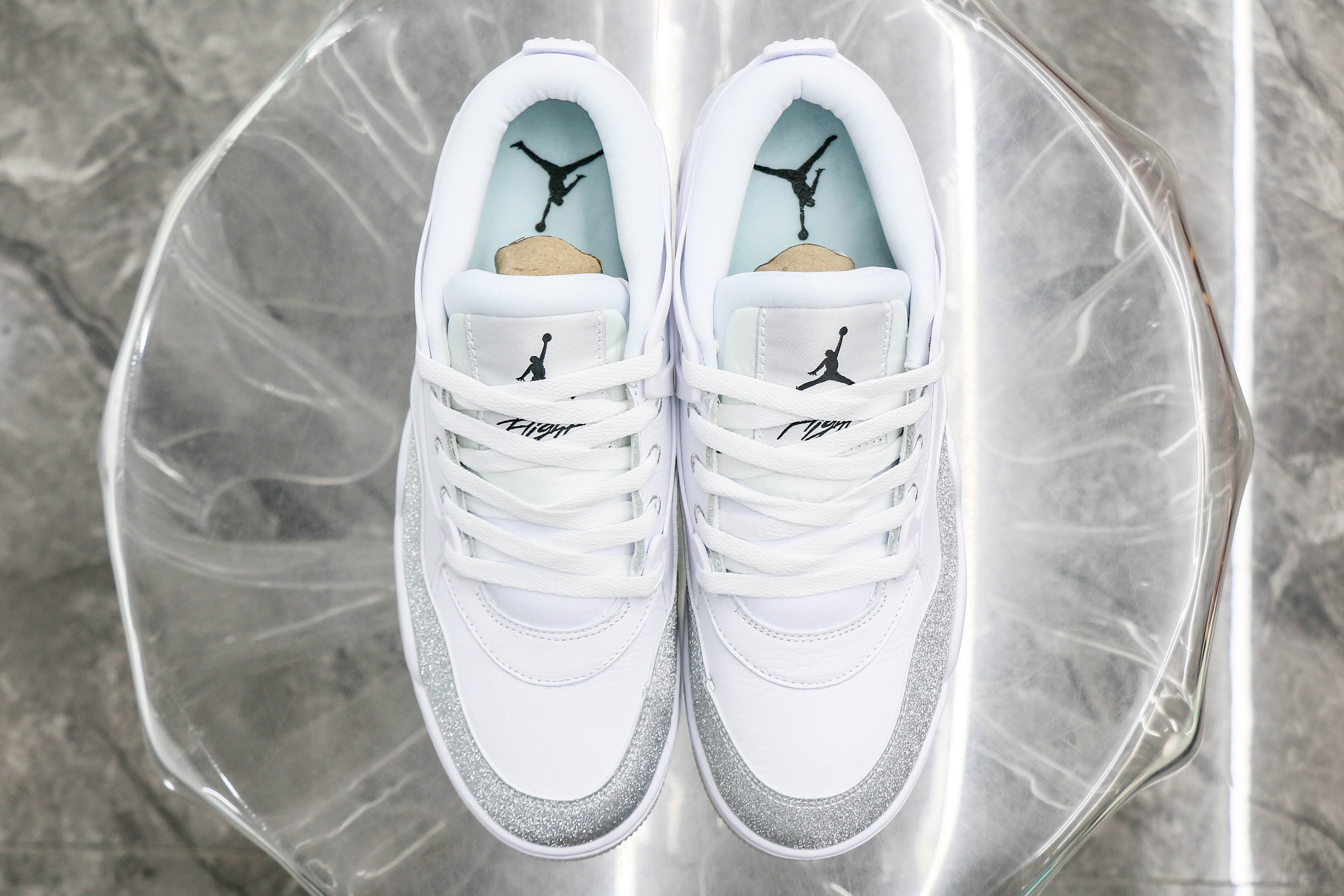 Jordan 4 RM metallic silver