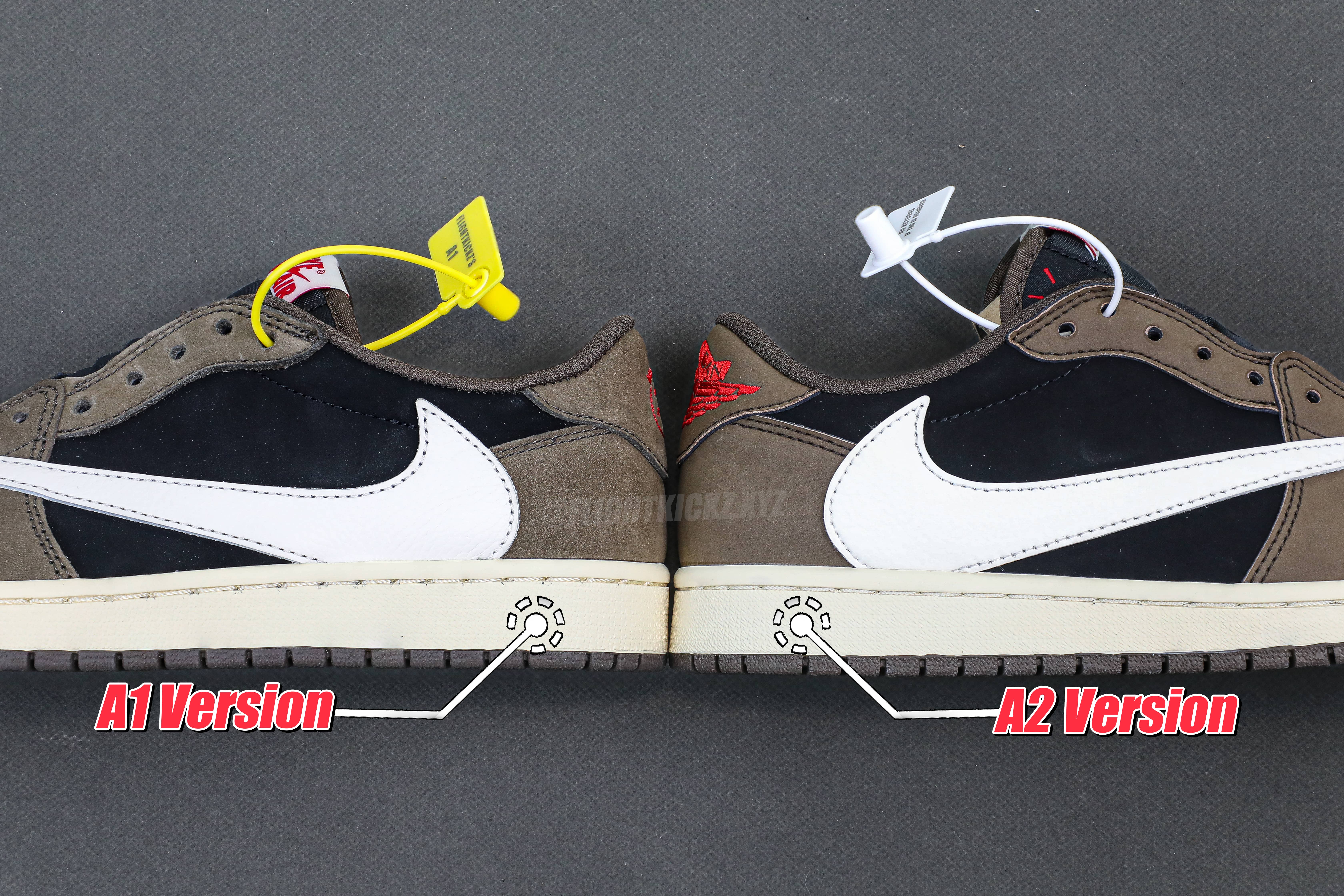 Travis Scott X Air Jordan 1 Low ‘Cactus Jack’(A2 Batch)