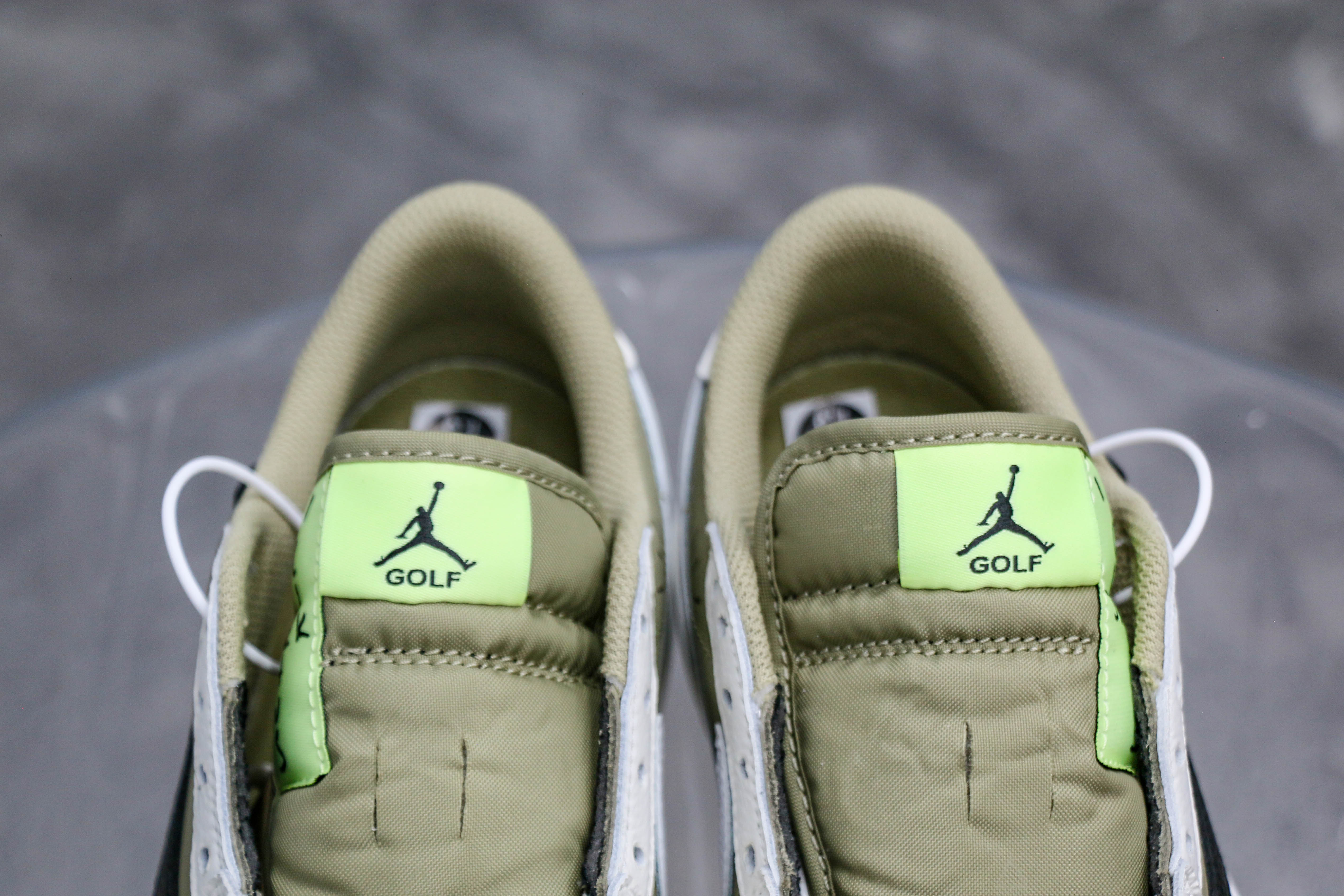 Travis Scott x Air Jordan 1 Low Golf Neutral Olive (A2 Batch)