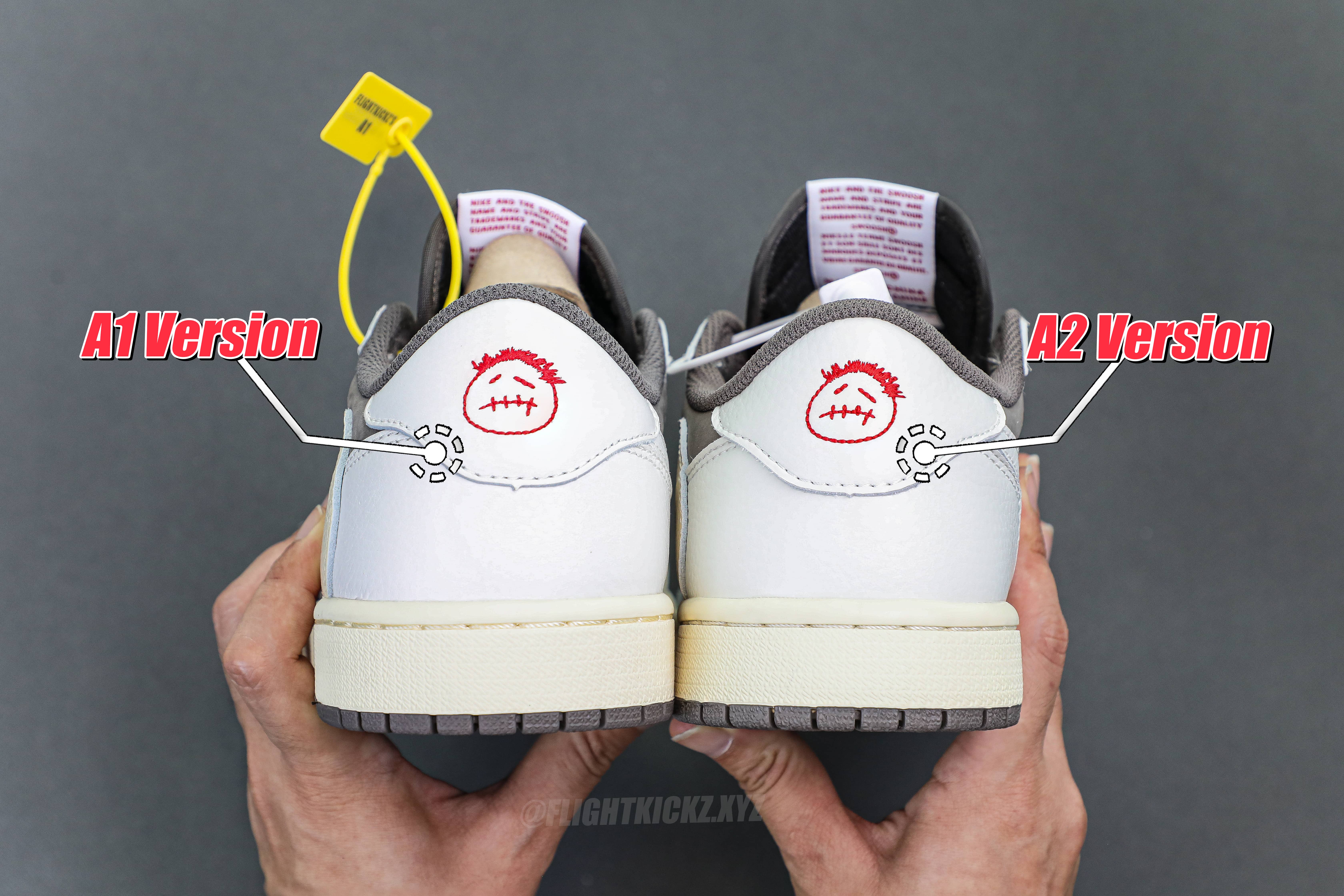 Travis Scott x Air Jordan 1 Low OG Reverse Mocha(A2 Batch)