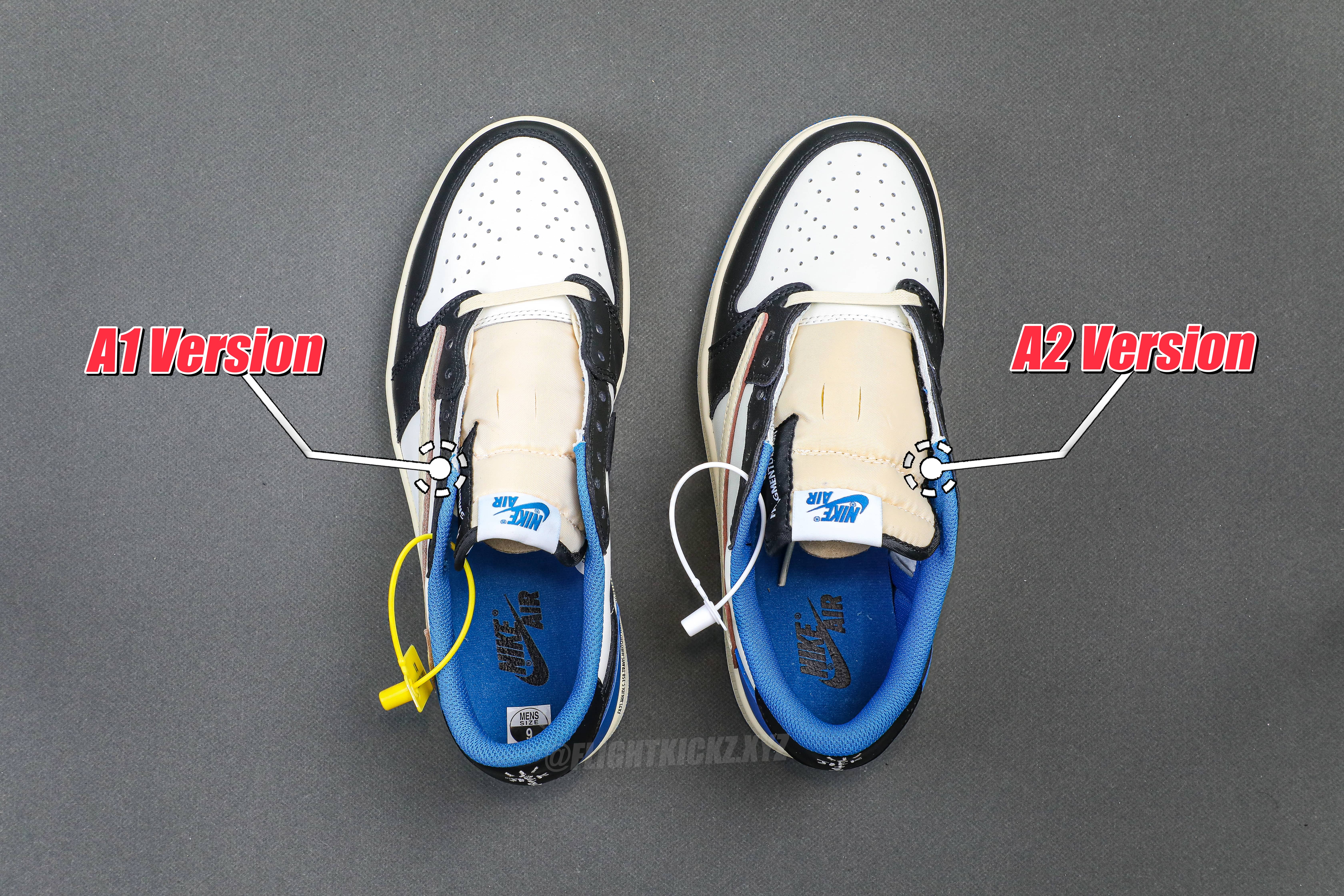 Fragment x Travis Scott x Air Jordan 1 Low(A2 Batch)