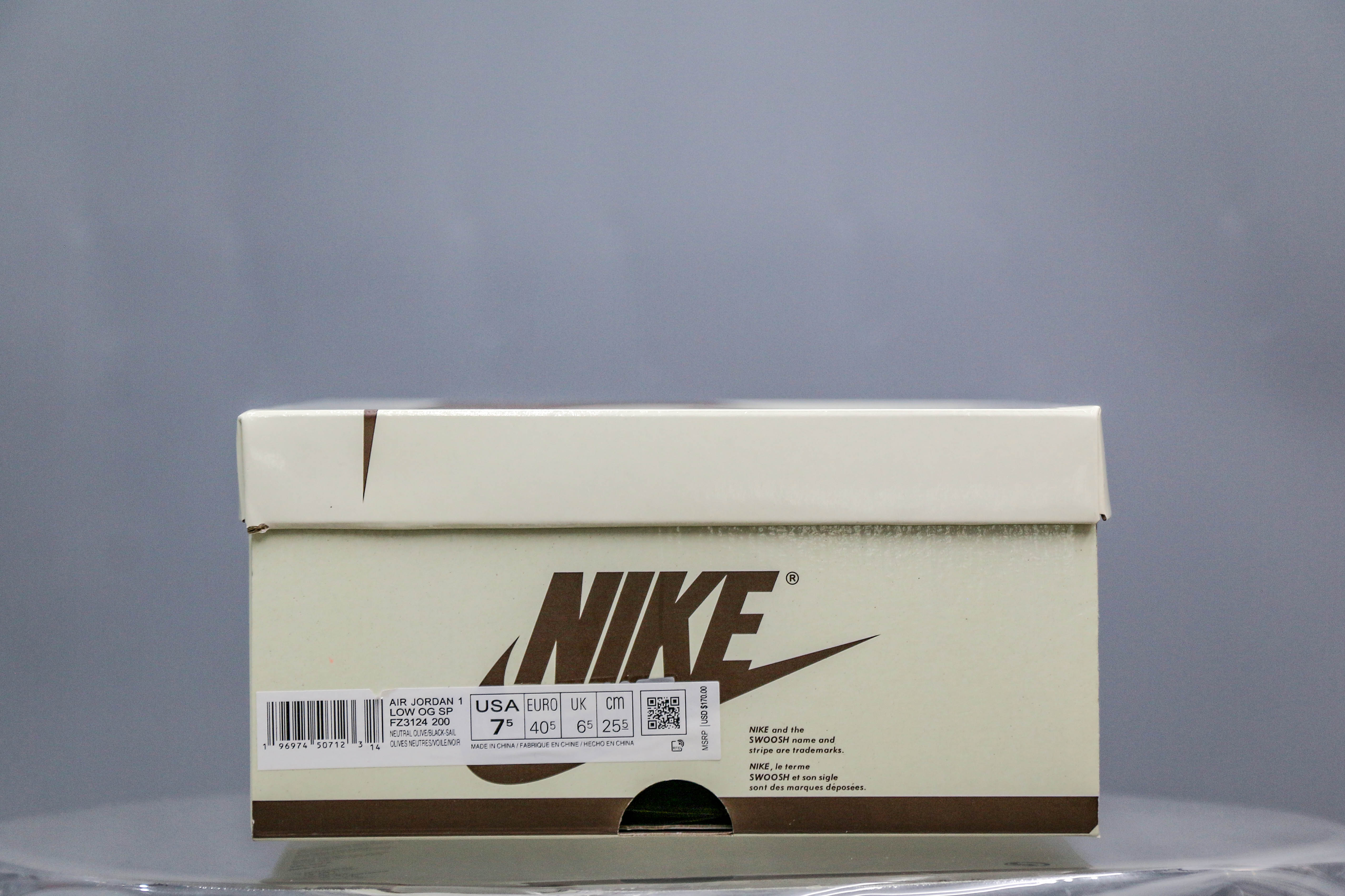 Travis Scott x Air Jordan 1 Low Golf Neutral Olive (A2 Batch)