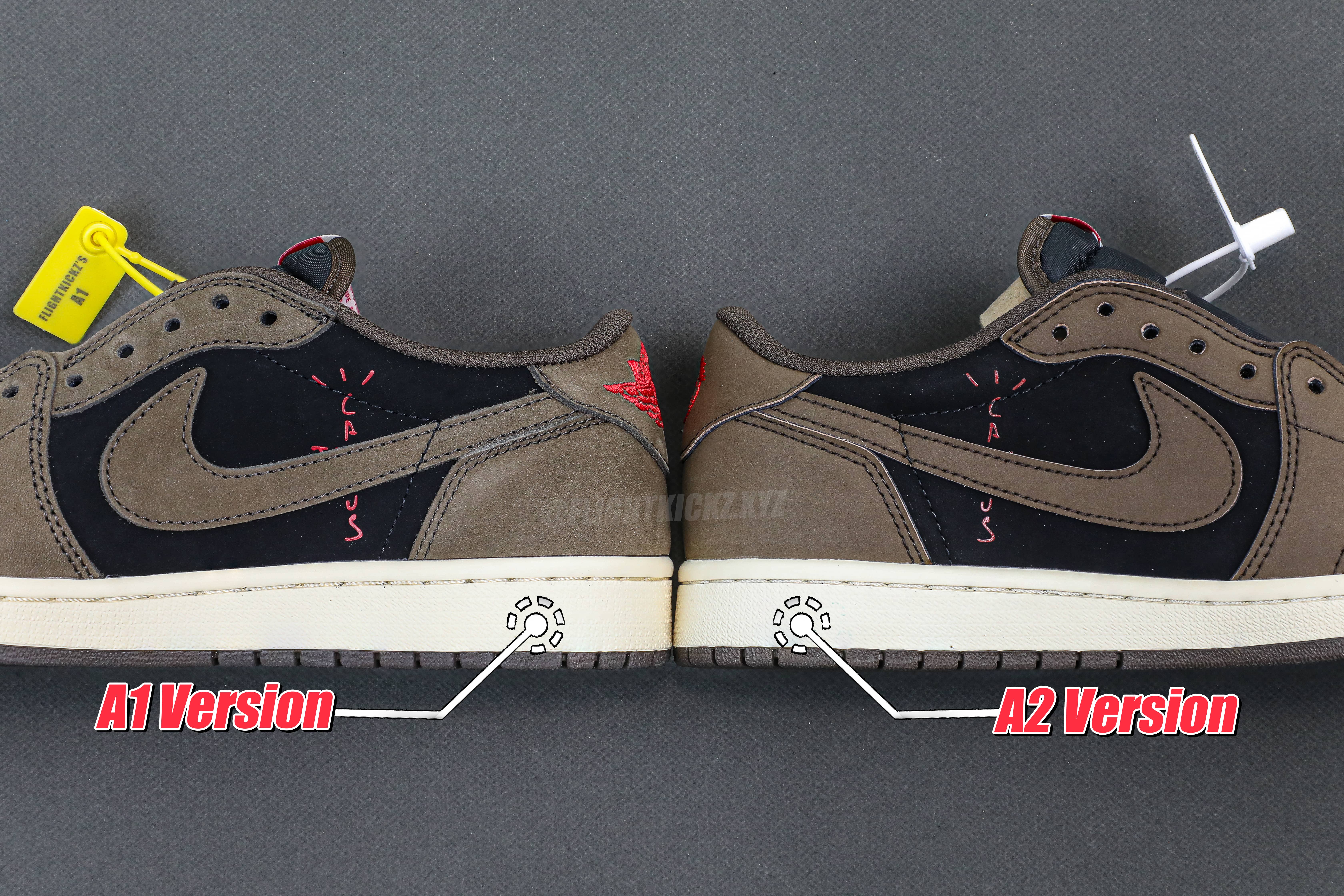 Travis Scott X Air Jordan 1 Low ‘Cactus Jack’(A2 Batch)