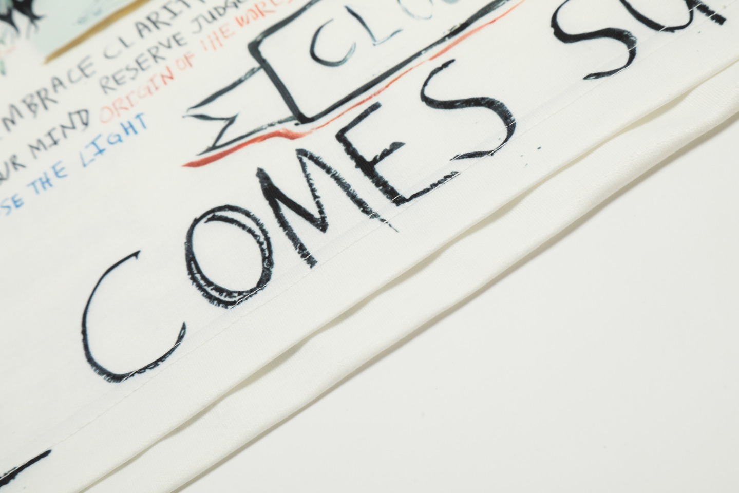 Saint Mich@el Tears Skull Full Print Long Sleeve