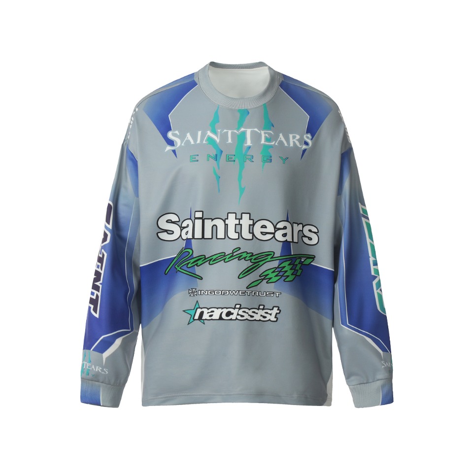 Saint Mich@el Tears Full Print 122 Long Sleeve