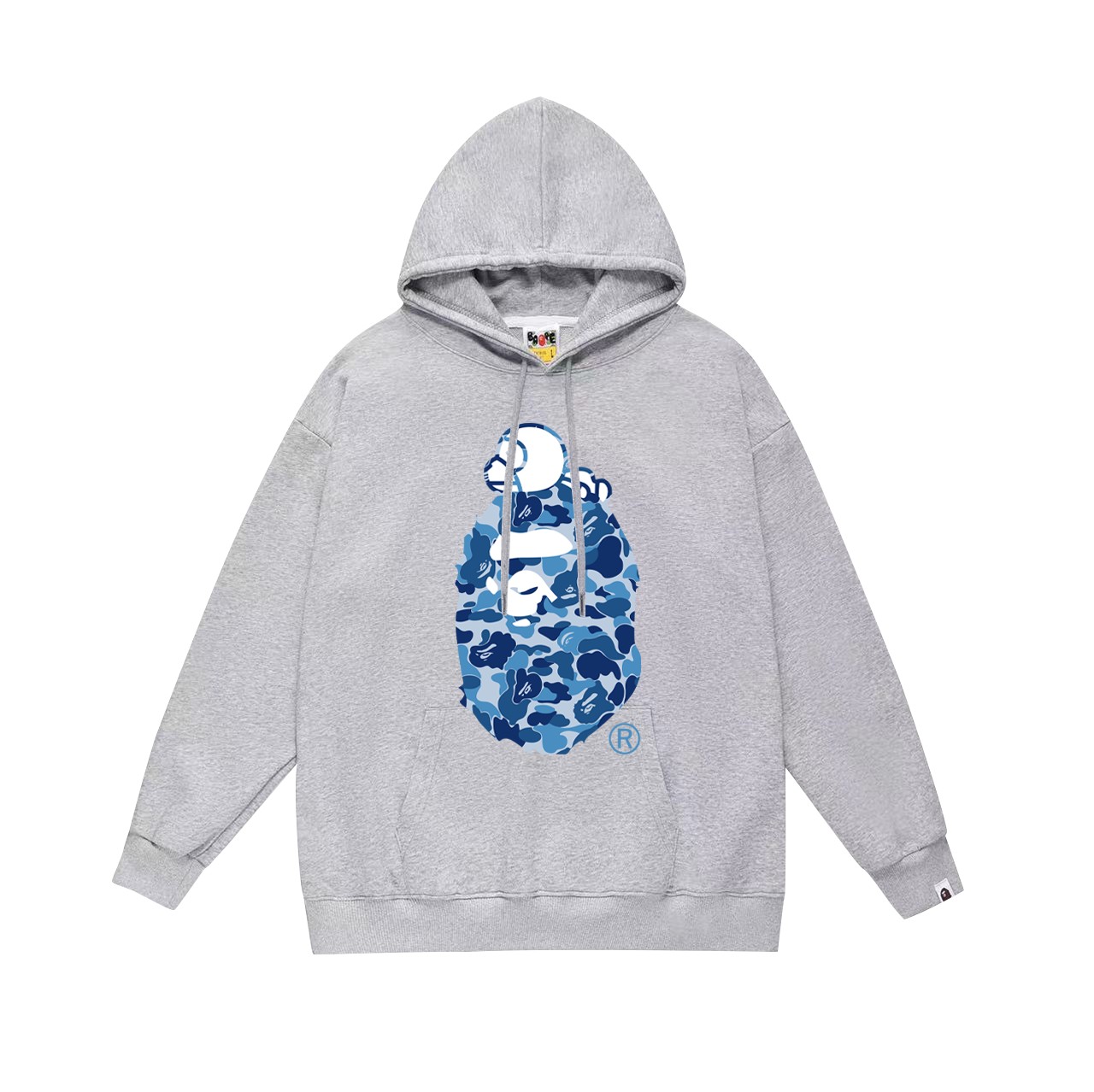BAPE Sleepy Monkey Ape Head graphic hoodie