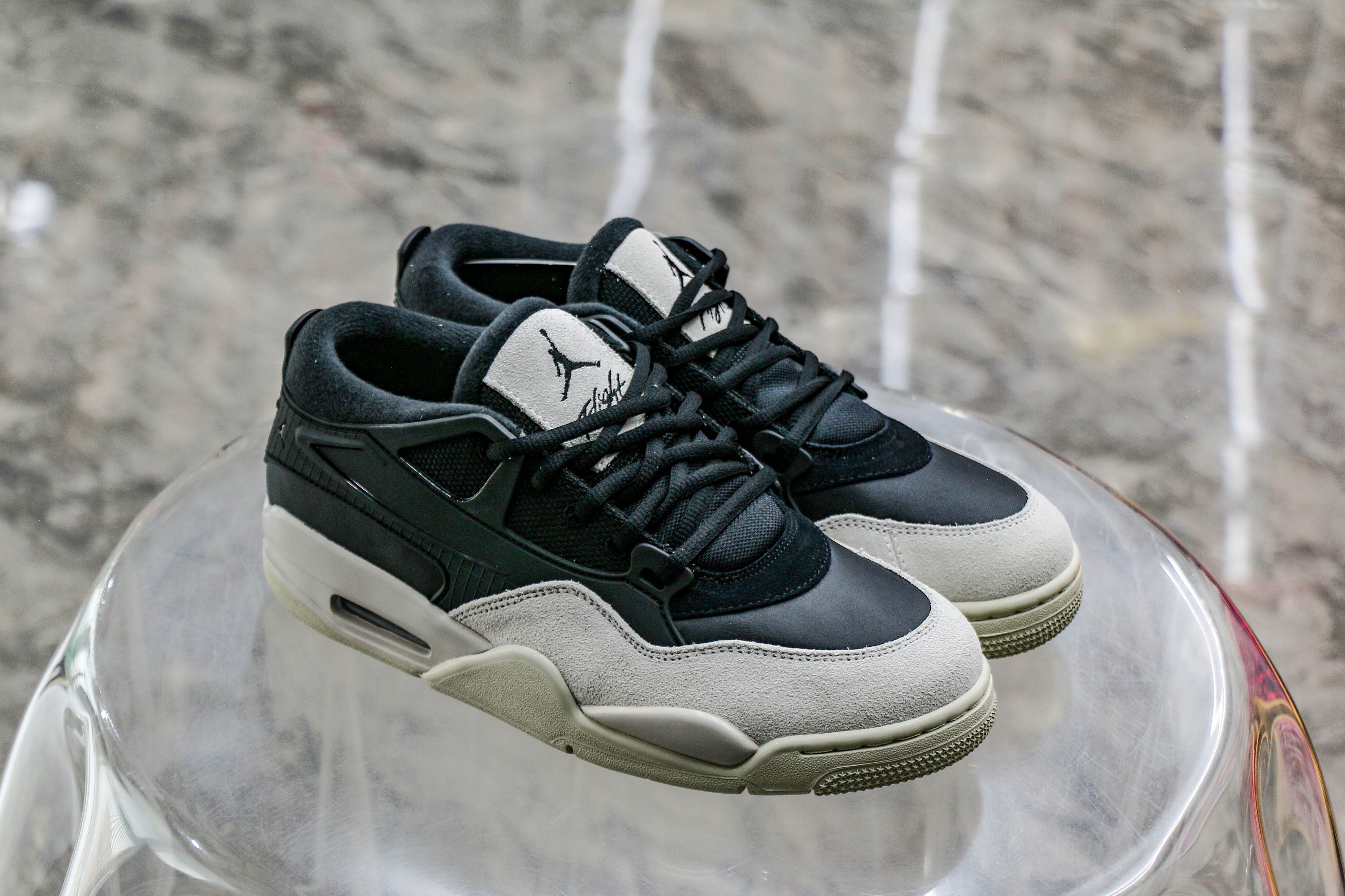 Jordan 4 RM Black Light Bone