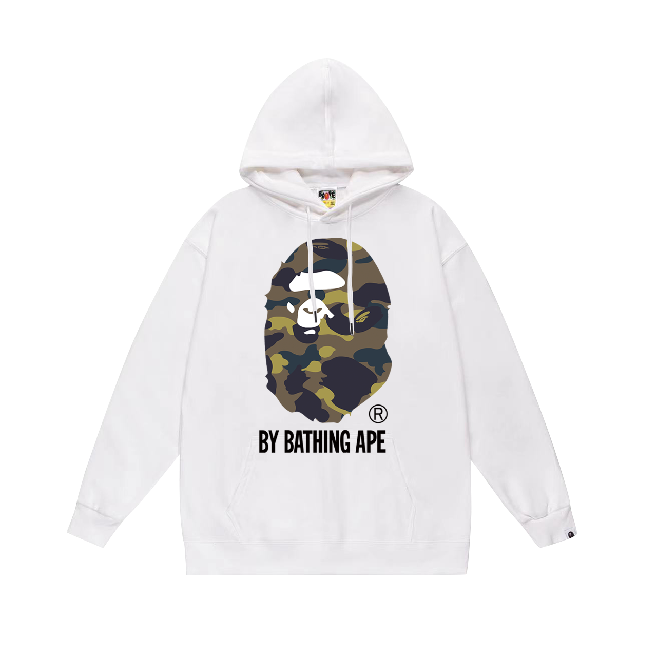 BAPE Ape Head cartoon graphic print hoodie