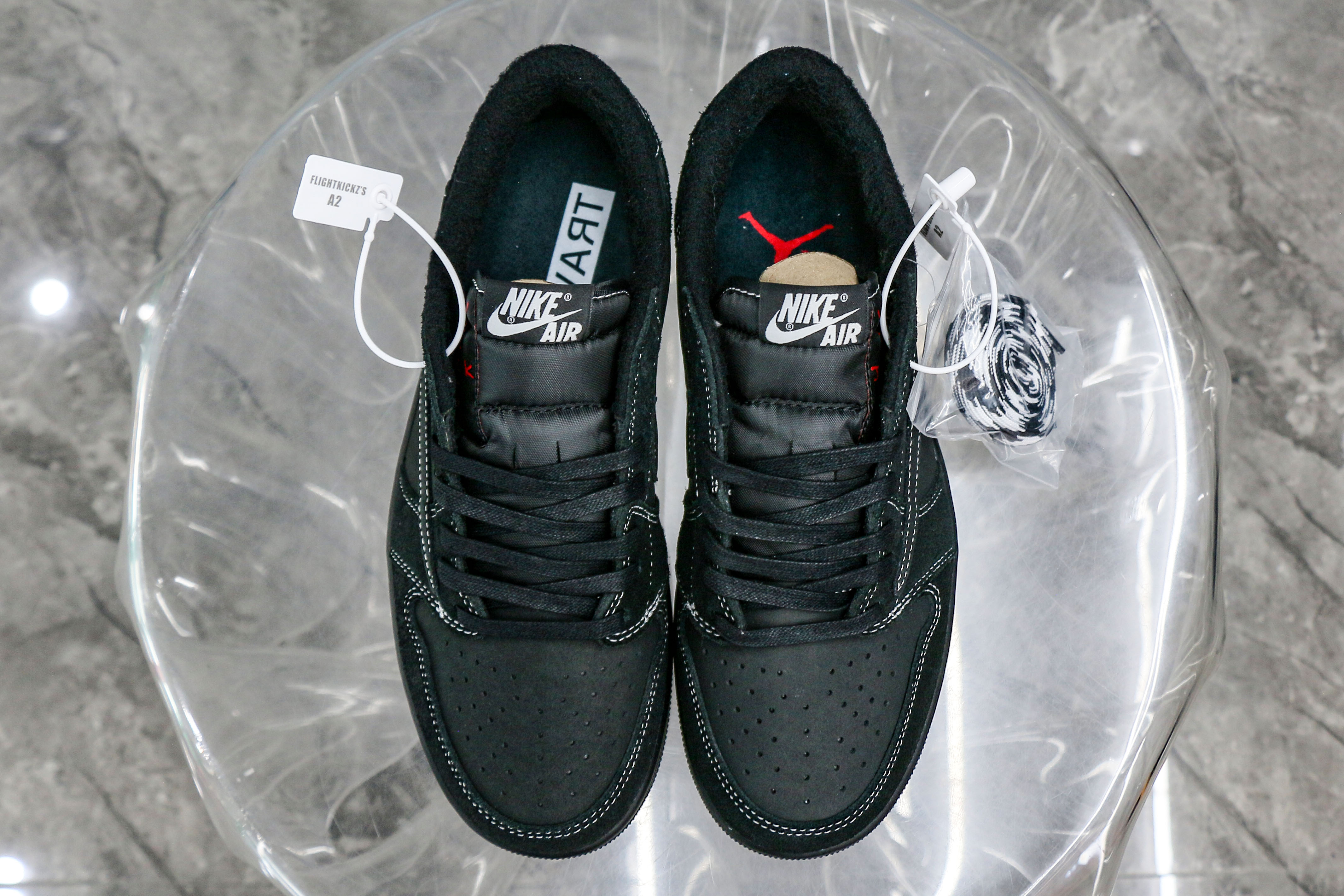 Travis Scott x Nike Air Jordan 1 Low OG “BlackPhantom”(A2 Batch)