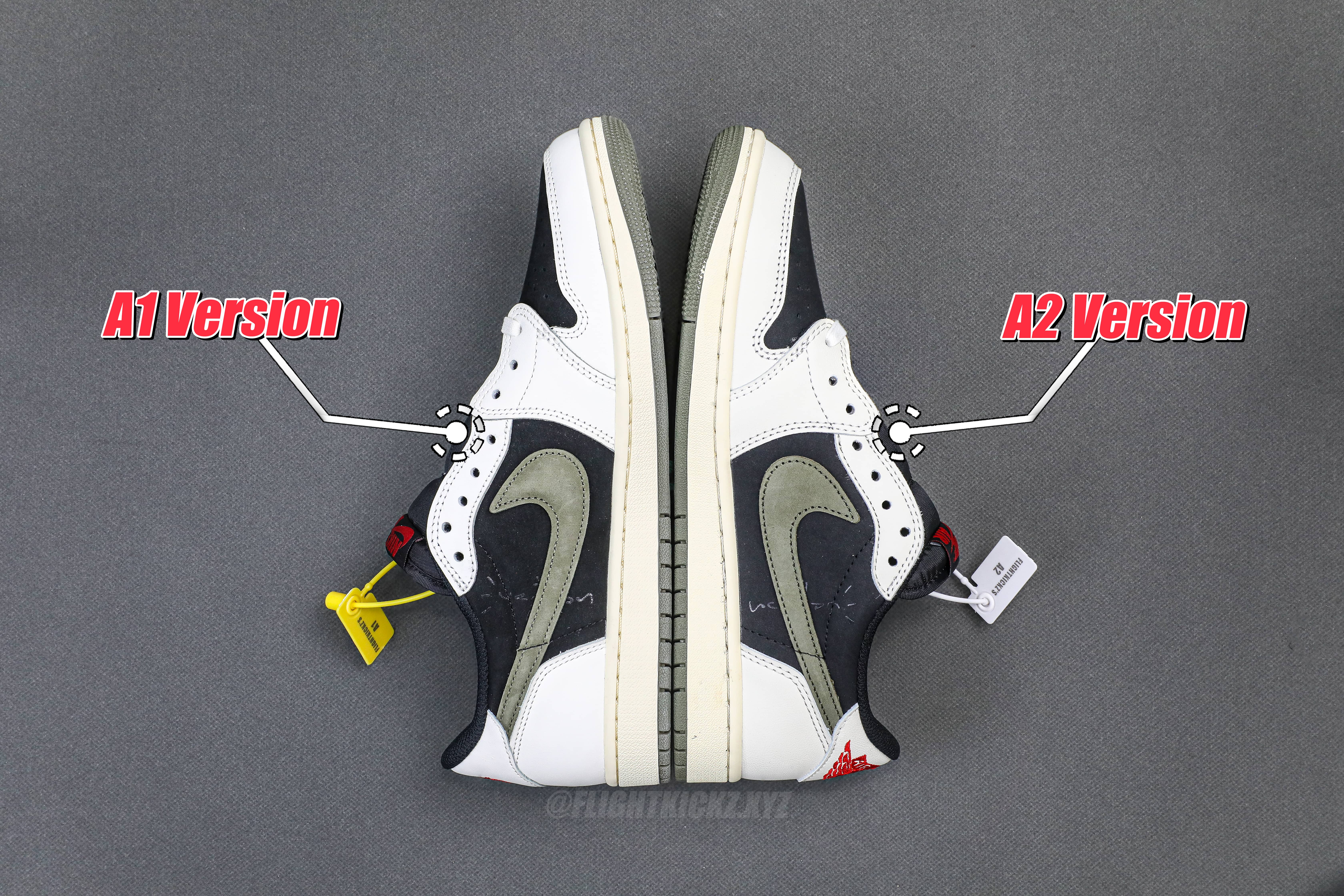 Travis Scott x Air Jordan 1 Low OG SP Olive(A2 Batch)