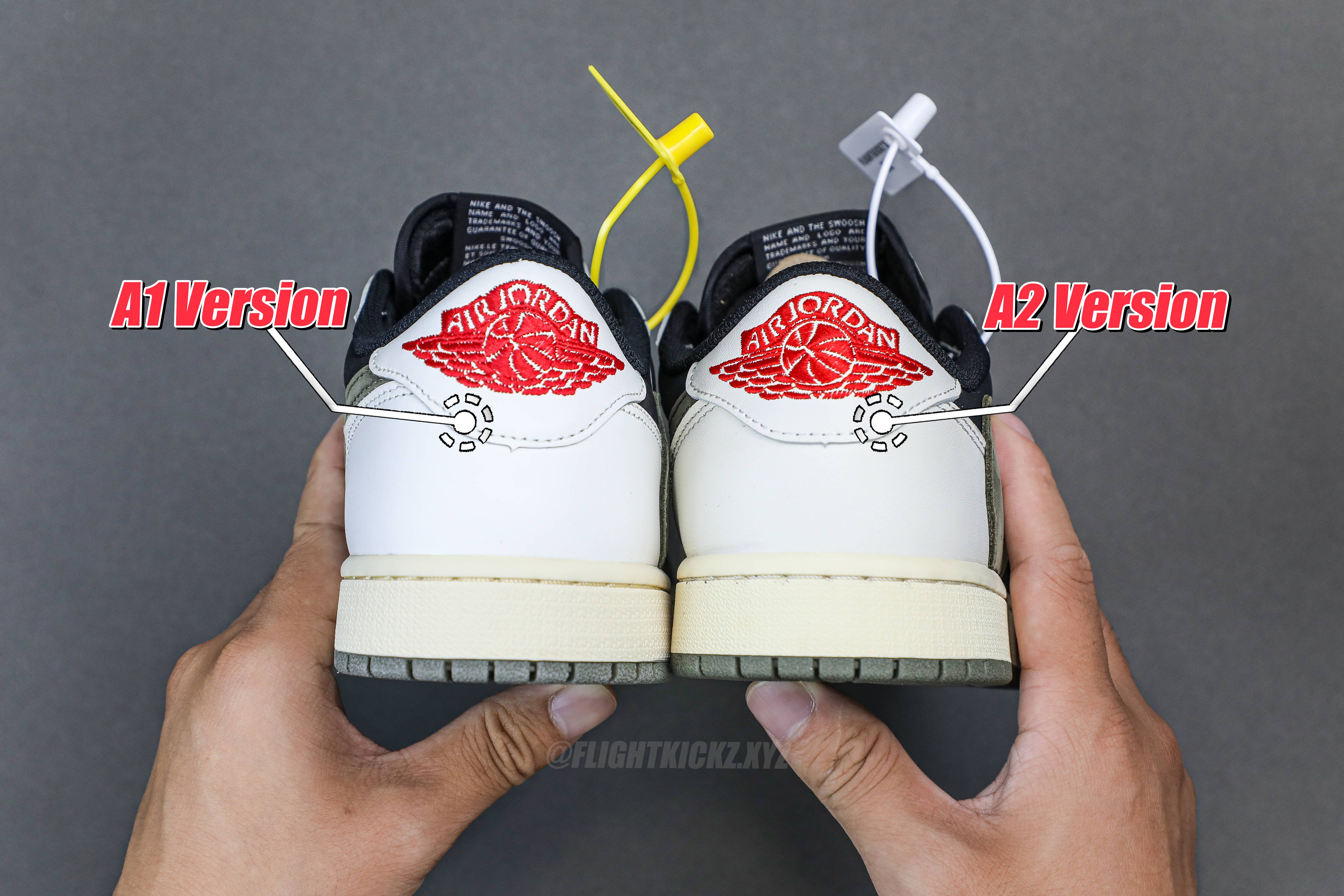 Travis Scott x Air Jordan 1 Low OG SP Olive(A2 Batch)