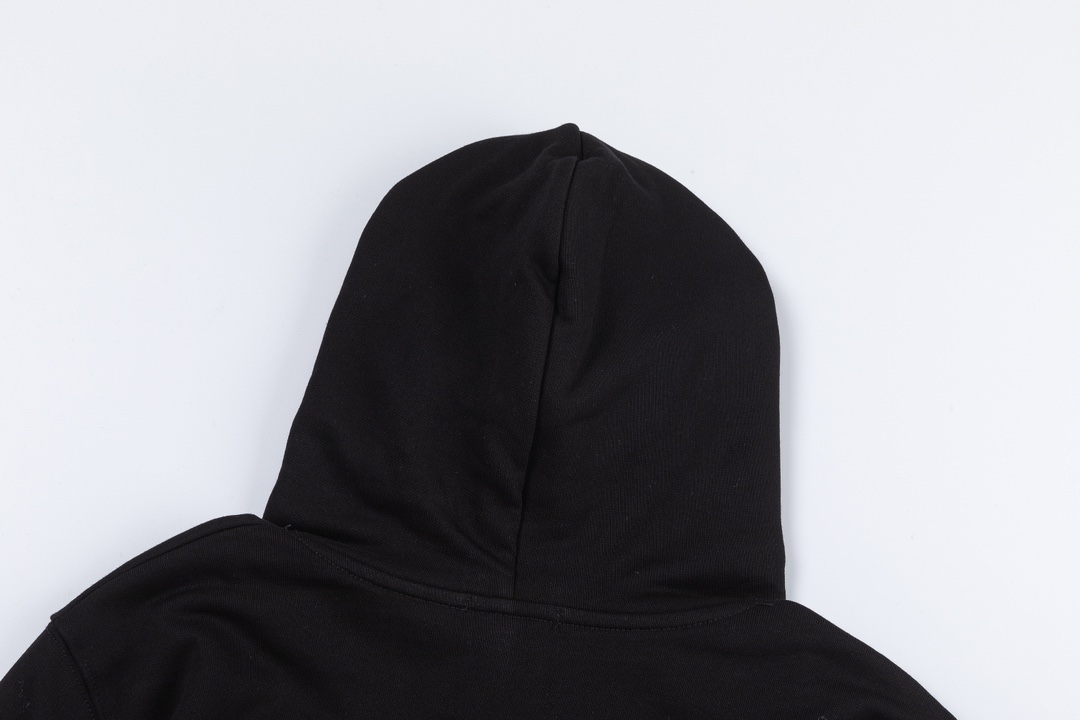 Off-White 24SS new embroidered graphic loose-fit hoodie