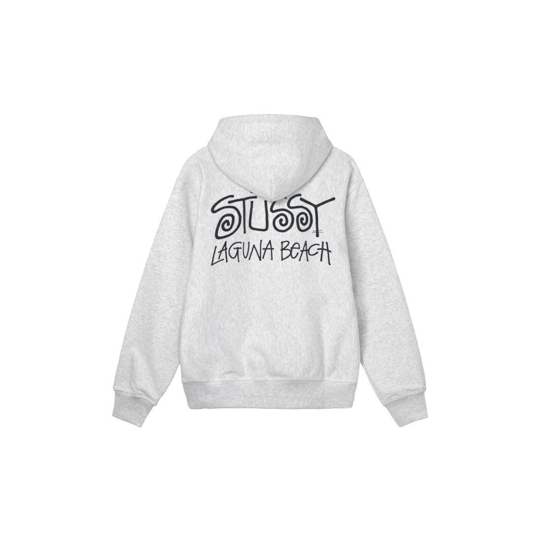 Stu$$y LAGUNA BEACH short-sleeve hoodie with script logo graphic print