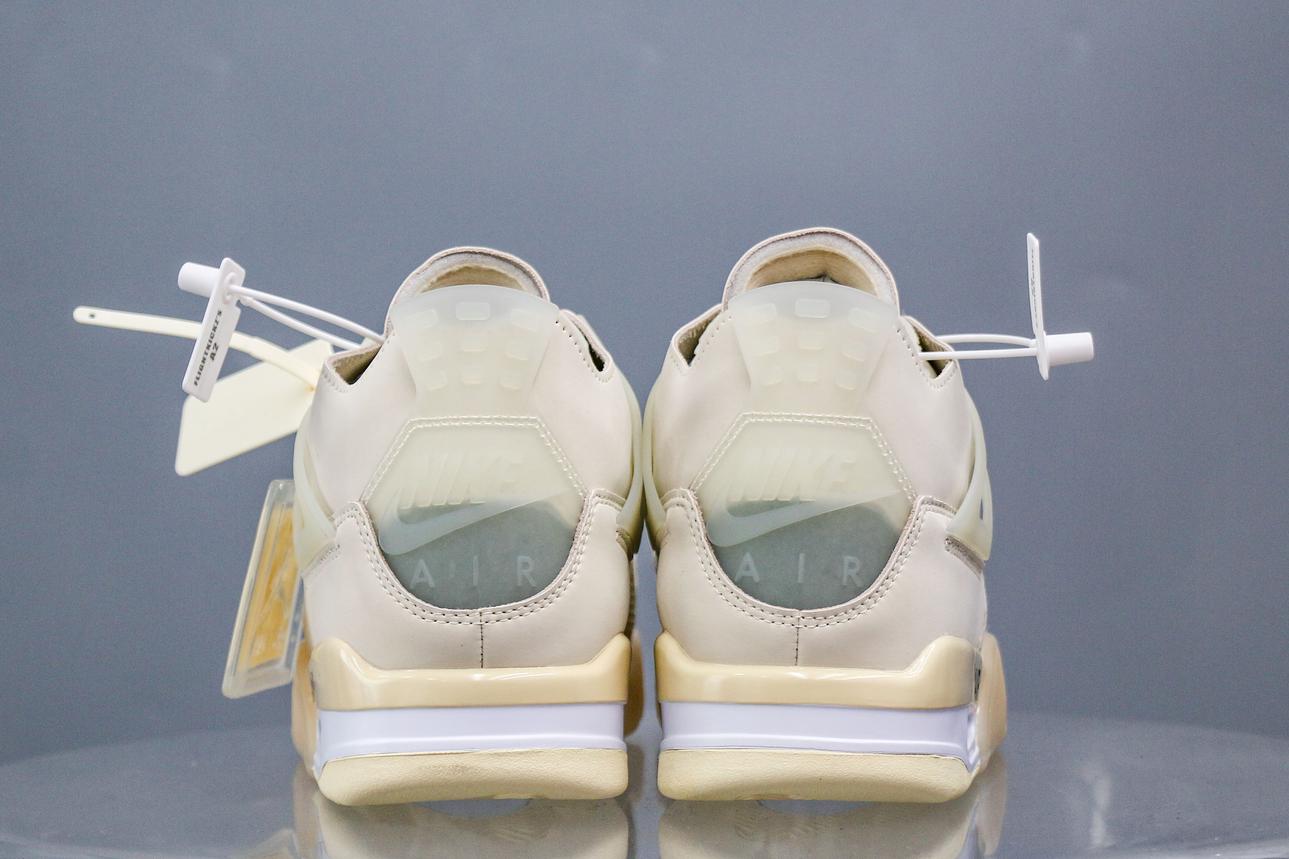 Off White x Air Jordan 4 Sail 2020 (A2 Batch)