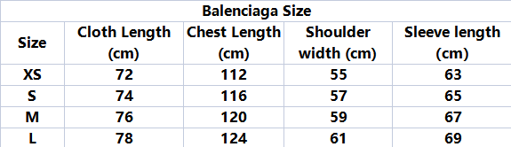 Balenciag* 23 Fall/Winter New Men’s Casual Hoodie