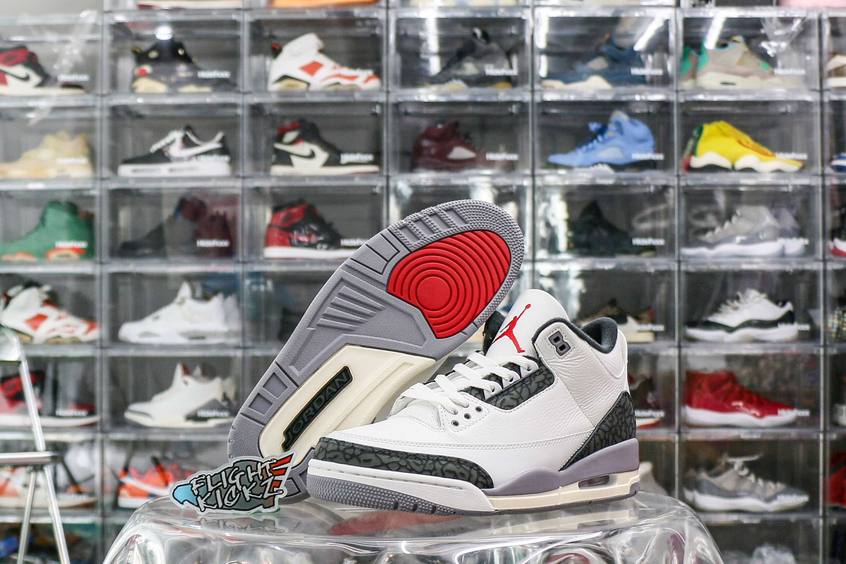 Jordan 3 Retro Cement Grey 2024 (A1 Batch)