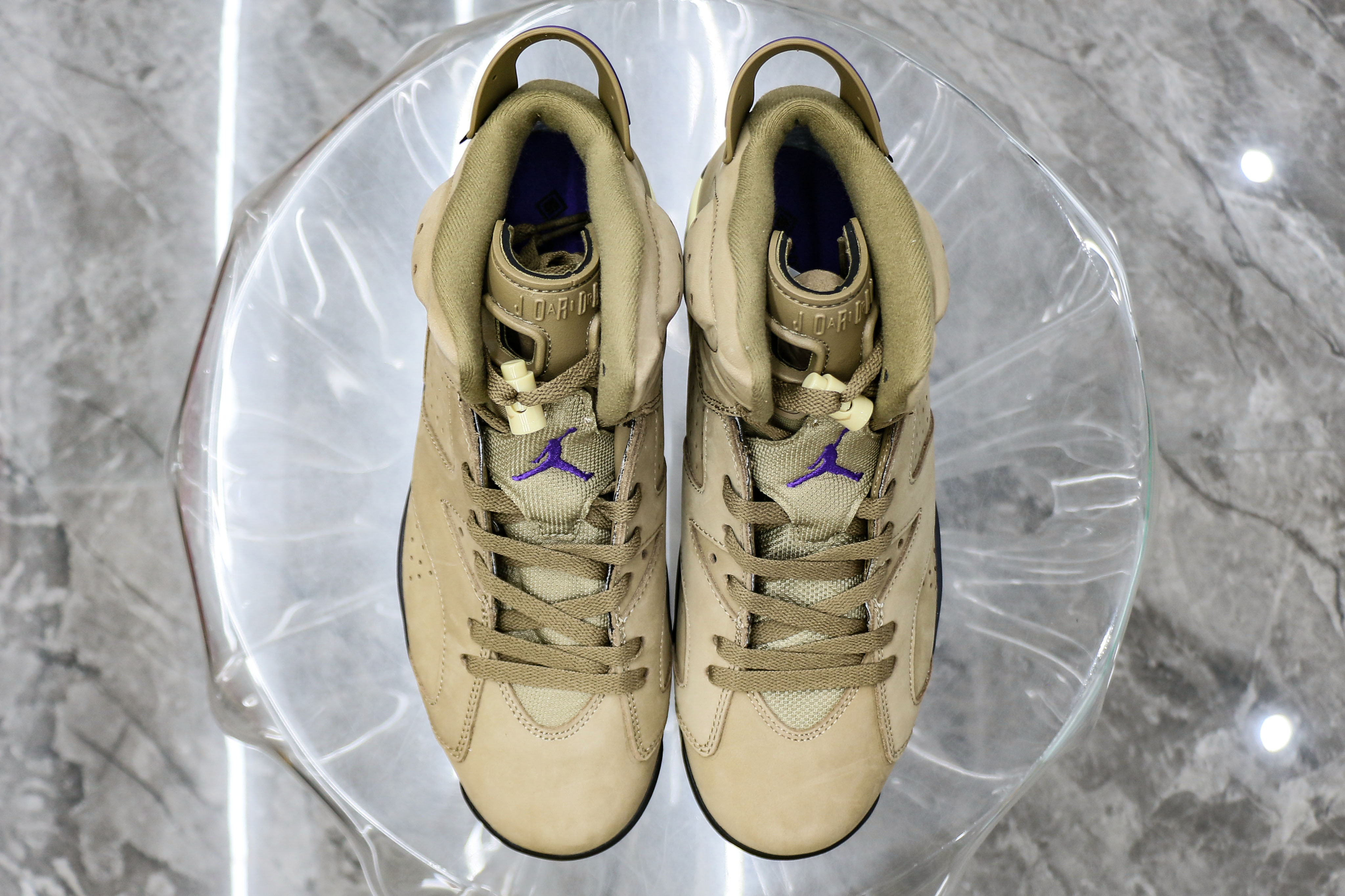 Air Jordan 6 Retro GORE TEX Brown Kelp Wmns