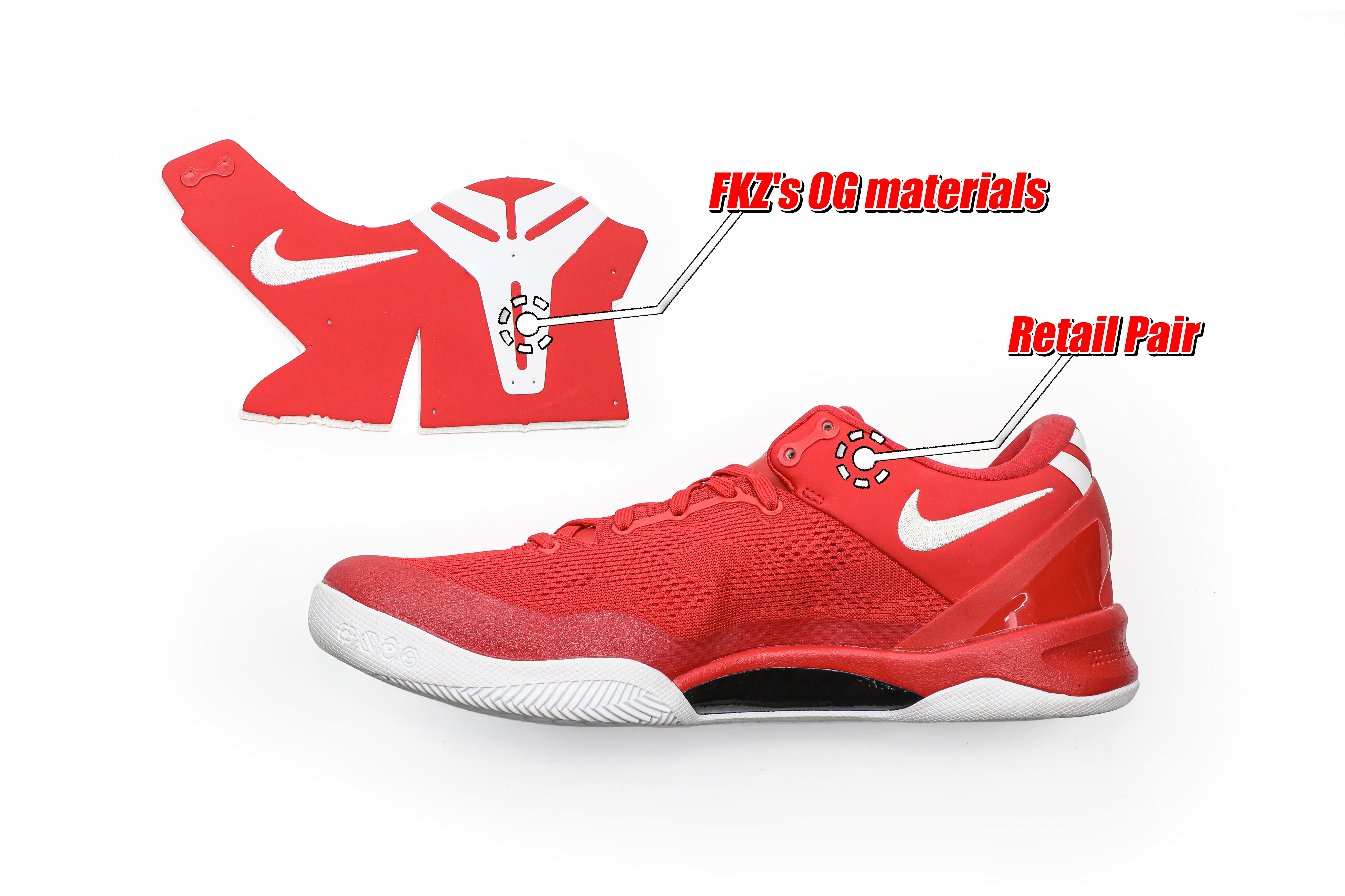 Nike Kobe 8 Protro University Red (2024)(Ln5 A1)