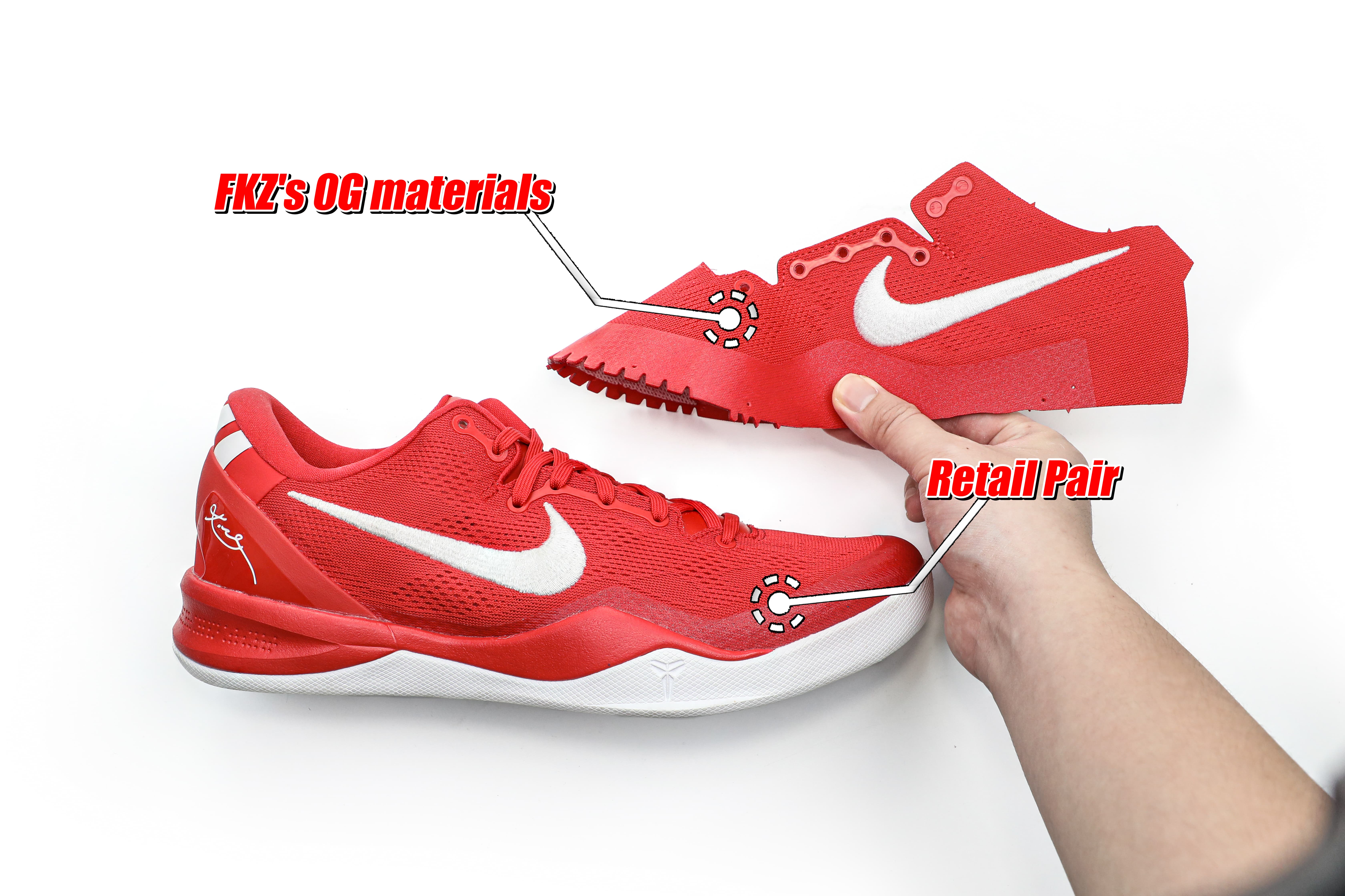 Nike Kobe 8 Protro University Red (2024)(Ln5 A1)