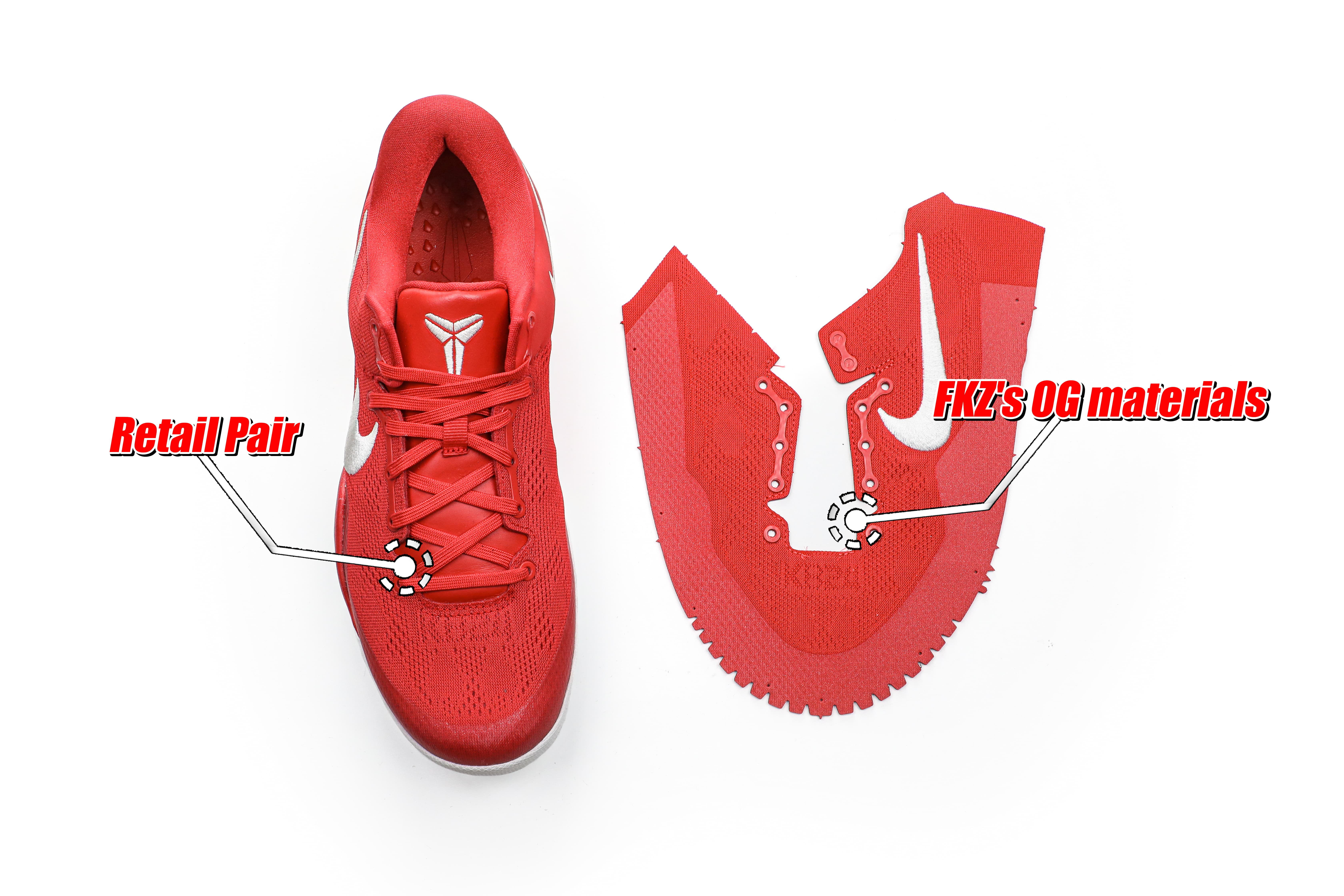 Nike Kobe 8 Protro University Red (2024)(Ln5 A1)