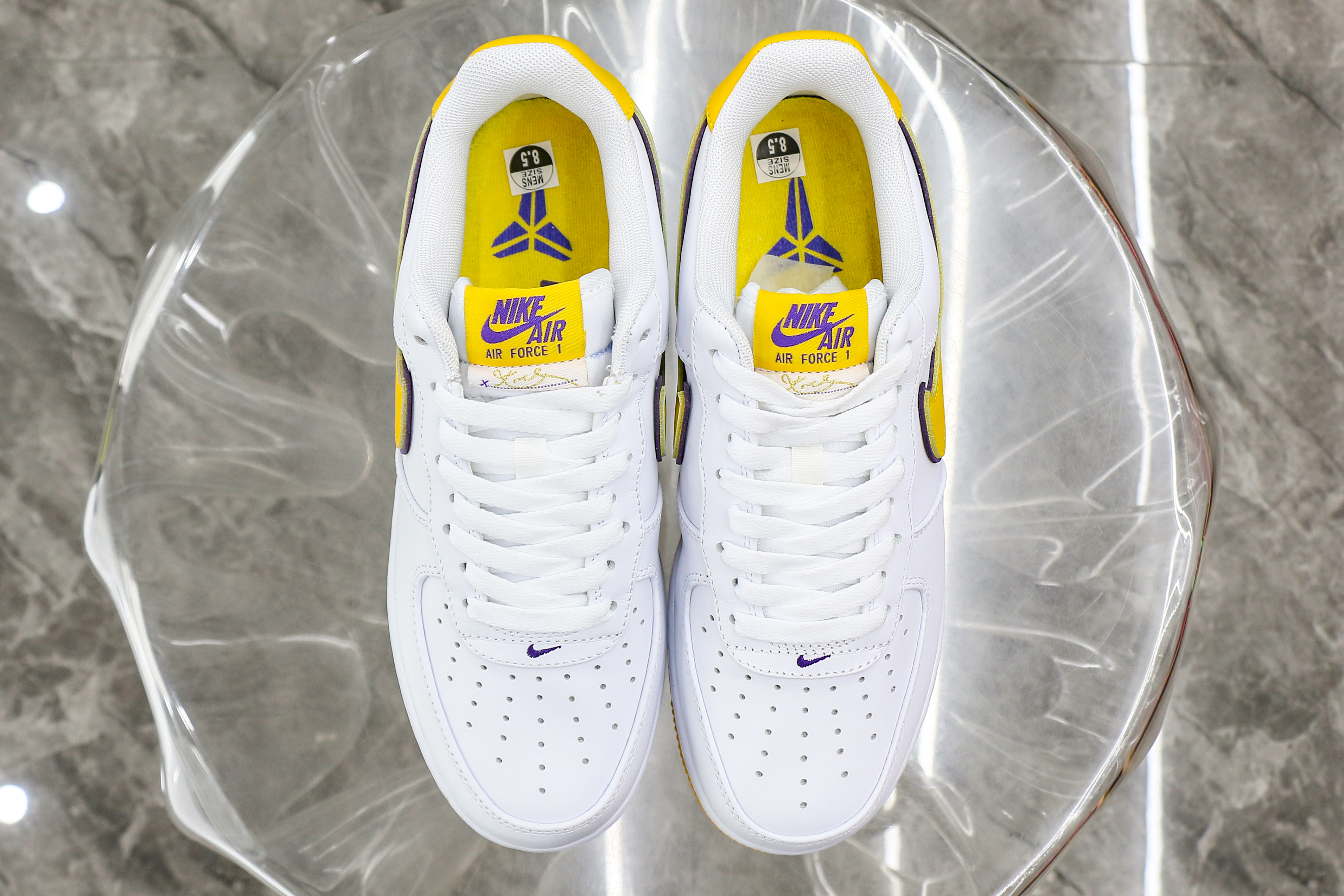 Nike Air Force 1 Low Retro QS Kobe Bryant Lakers Home（Ln5 A1）
