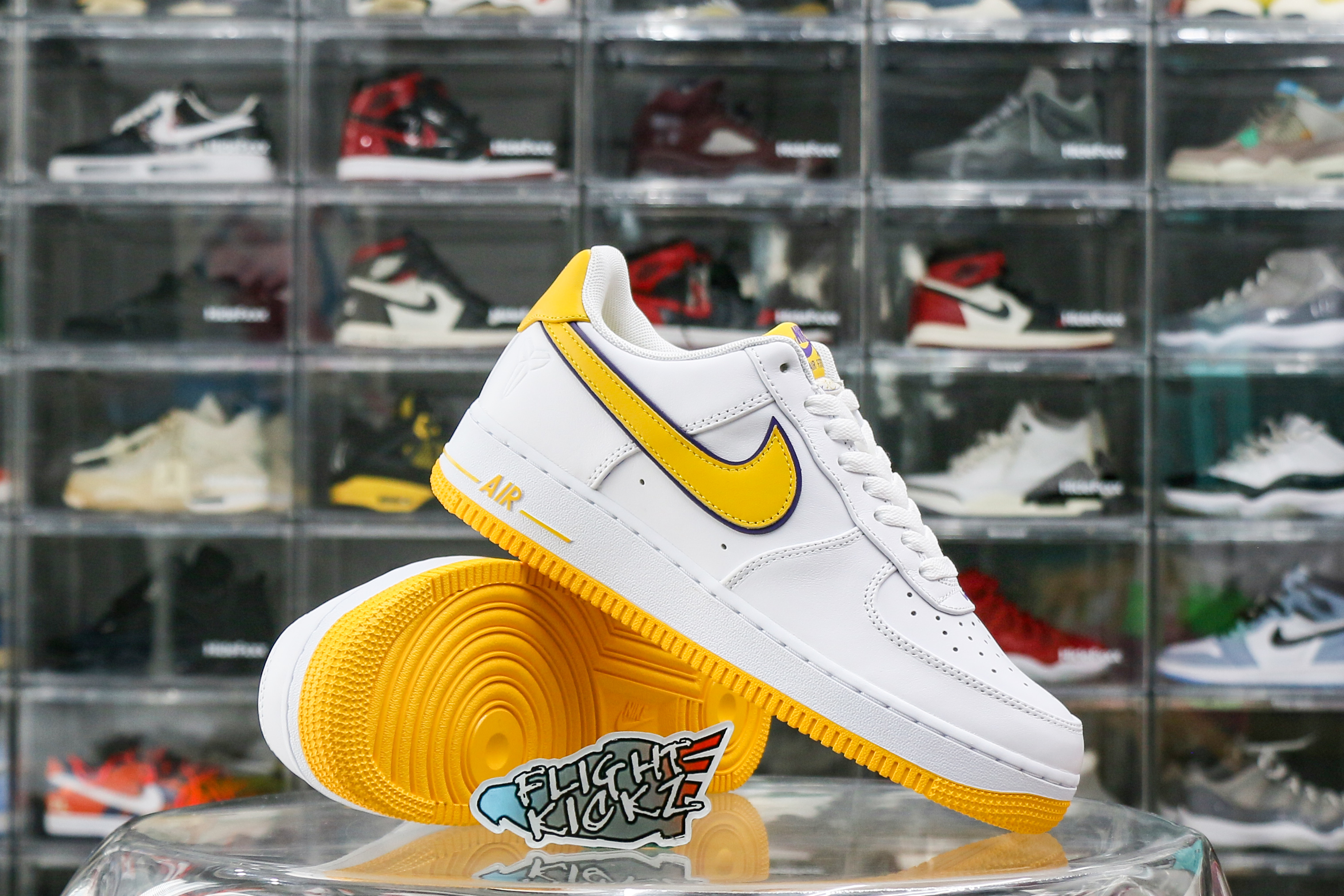 Nike Air Force 1 Low Retro QS Kobe Bryant Lakers Home（Ln5 A1）