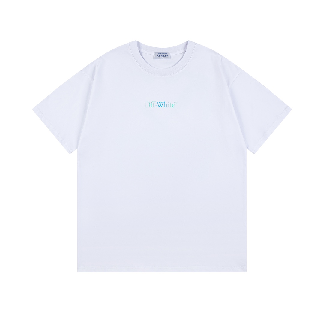 Off-White Green Blue Arrow T-Shirt