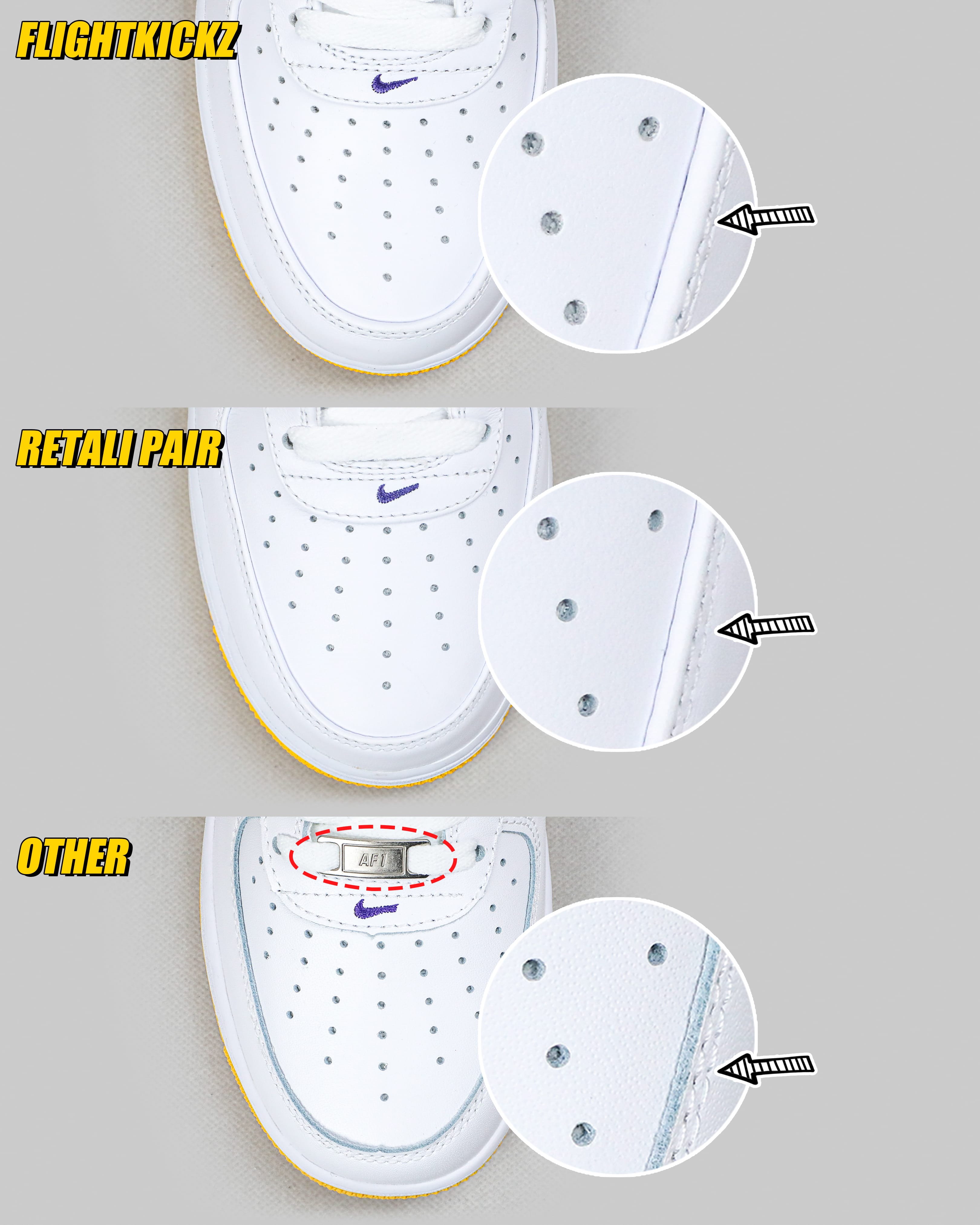 Nike Air Force 1 Low Retro QS Kobe Bryant Lakers Home(Ln5 A1)