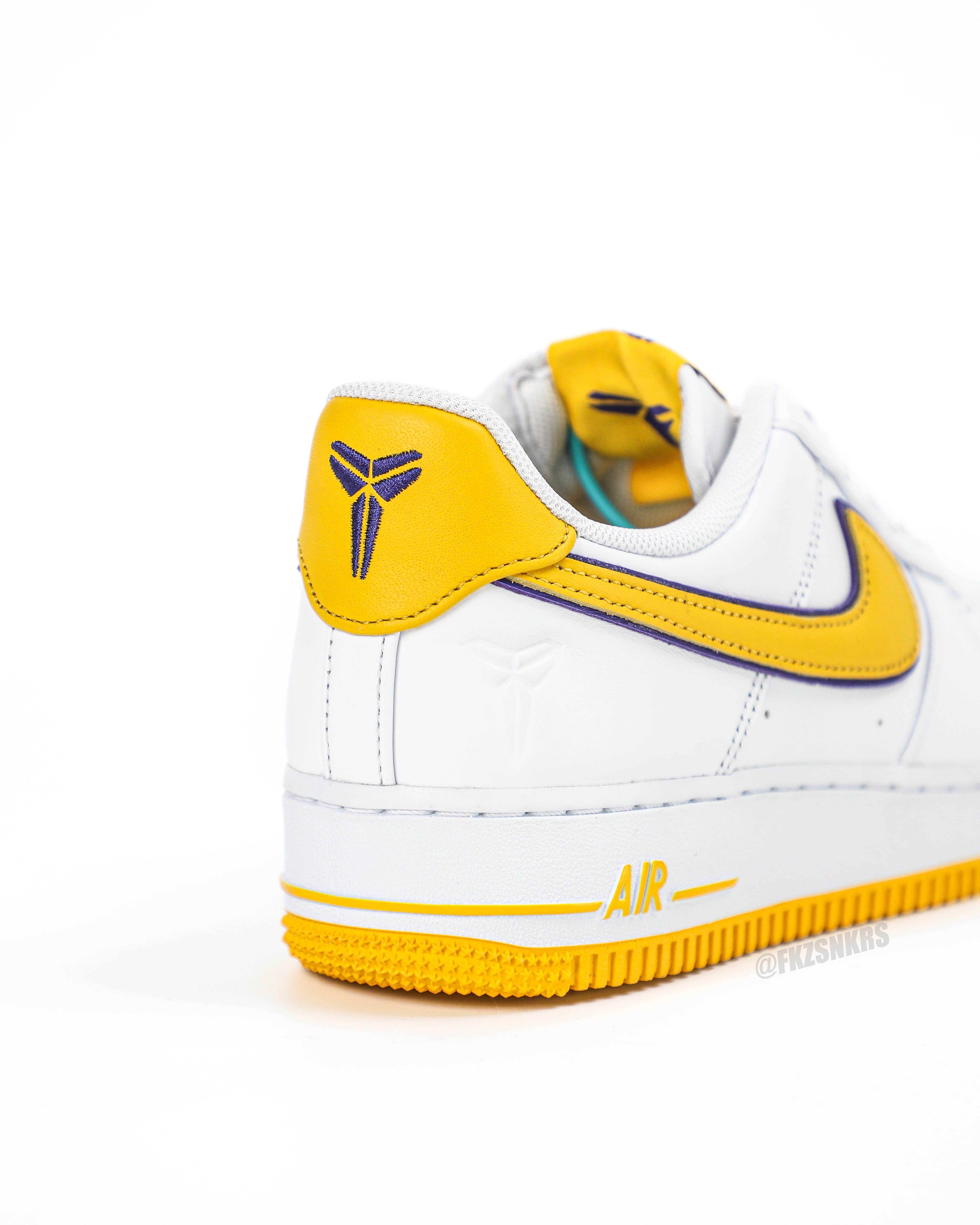 Nike Air Force 1 Low Retro QS Kobe Bryant Lakers Home(Ln5 A1)