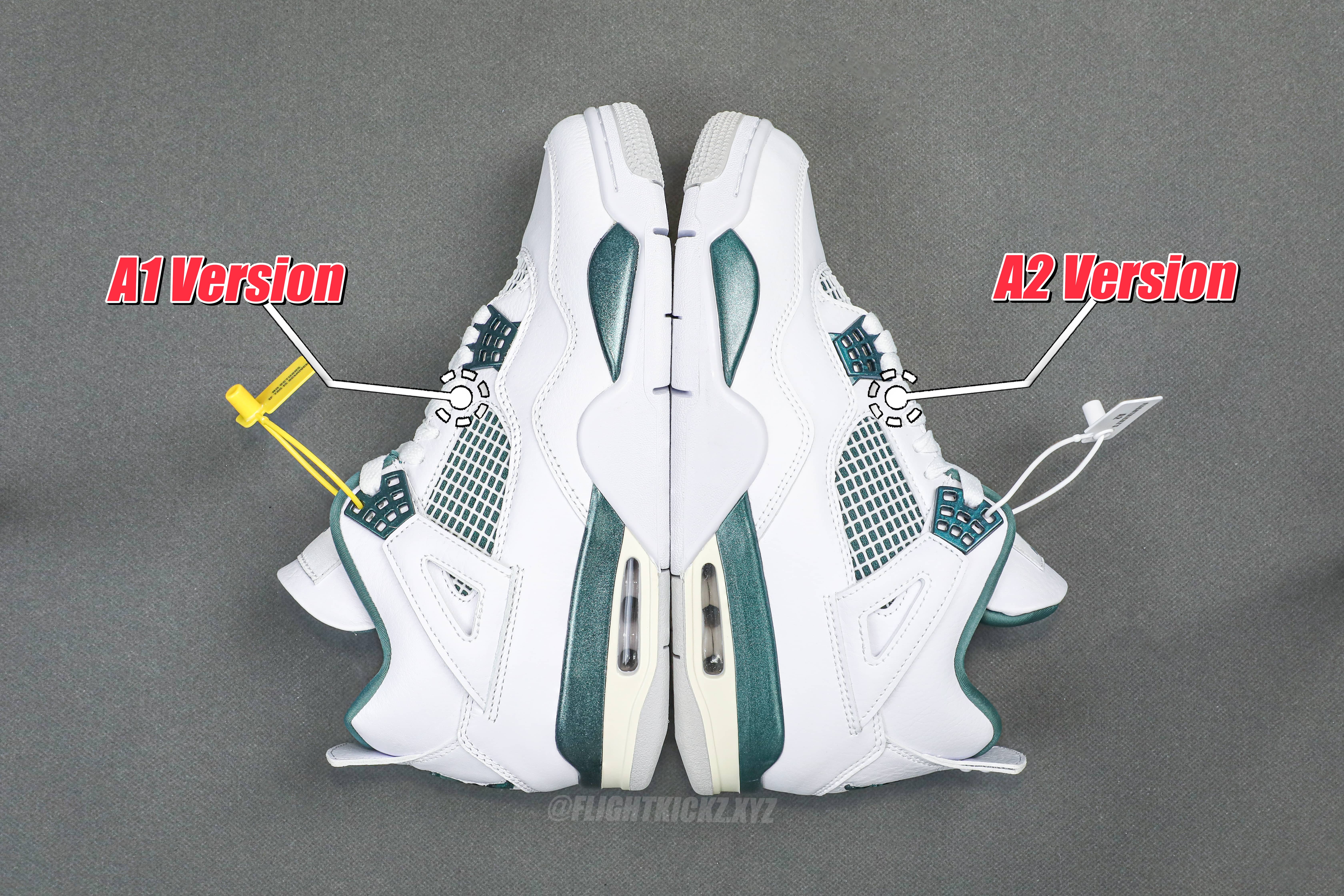 Air Jordan 4 Retro “Oxidized Green” 2024 (Ln5 A1 Batch)