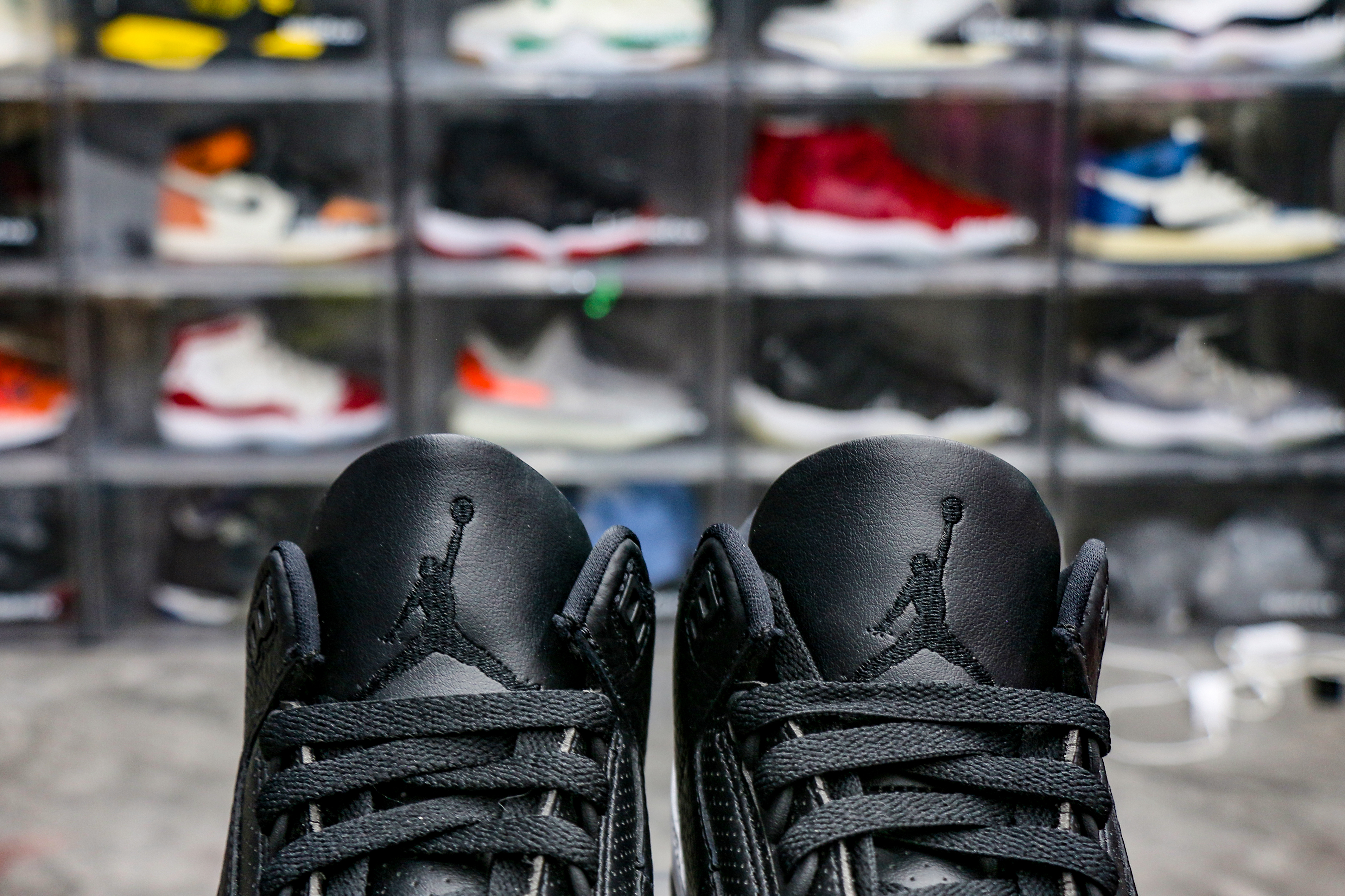 Fragment x x Air Jordan 3 Black Sample