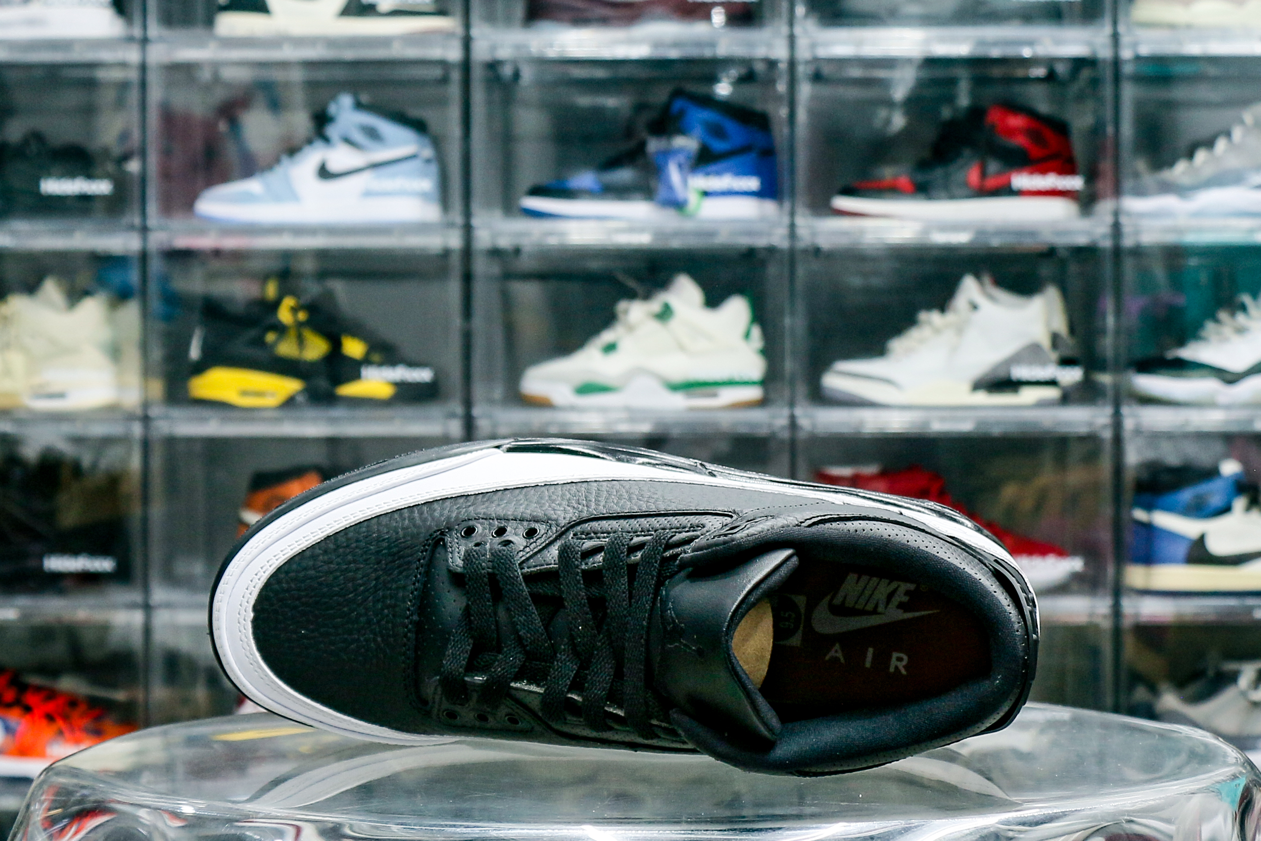 Fragment x x Air Jordan 3 Black Sample