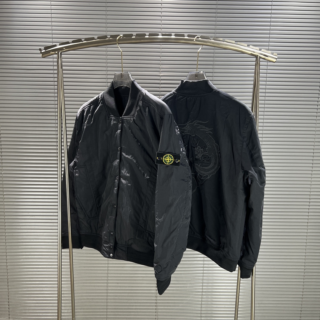 Stone 1Sland Year of the Dragon Limited Edition Embroidered Reversible Jacket 2024