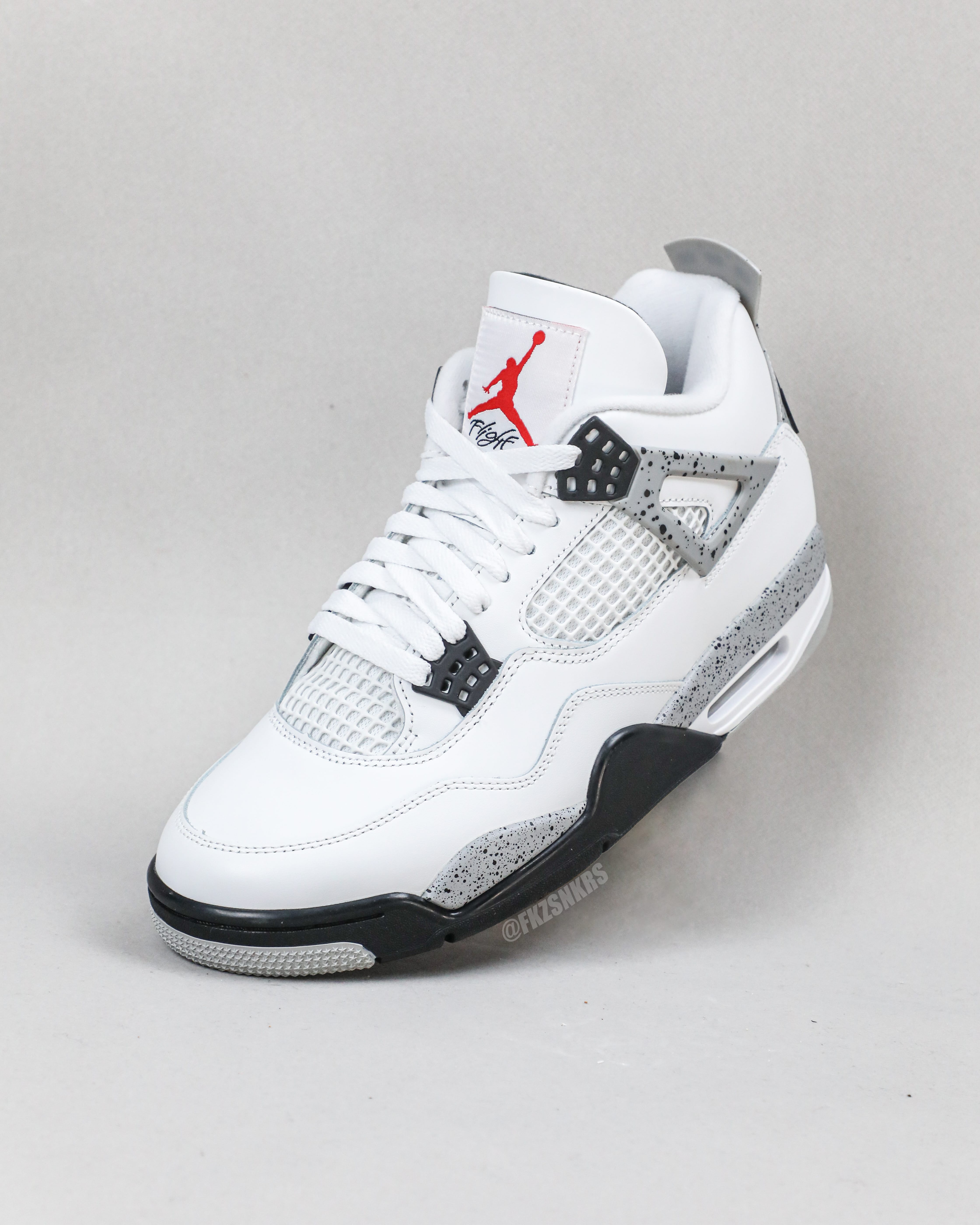 Air Jordan 4 Retro OG ‘White Cement’ 2025 (Ln5 A1)