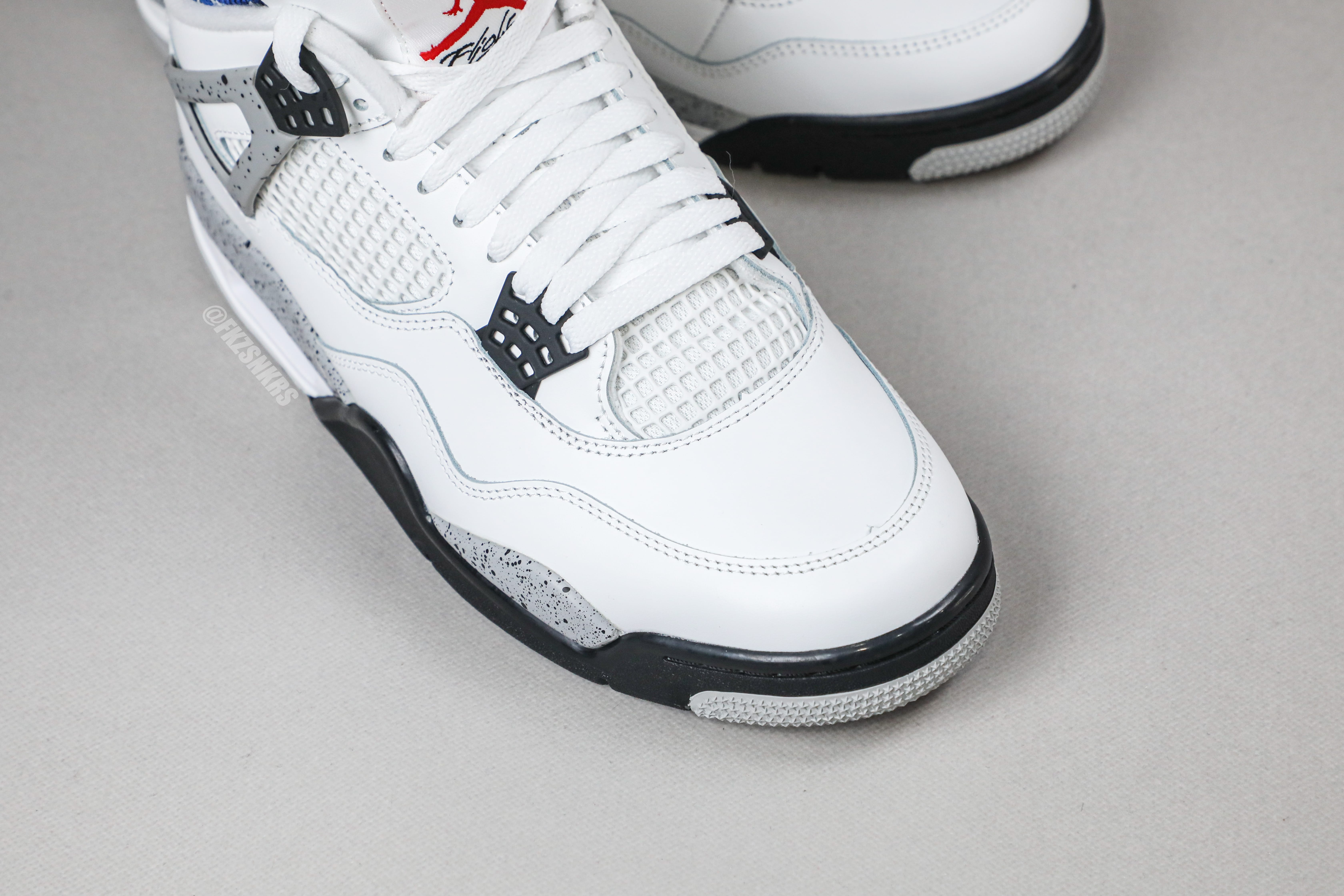 Air Jordan 4 Retro OG ‘White Cement’ 2025 (Ln5 A1)