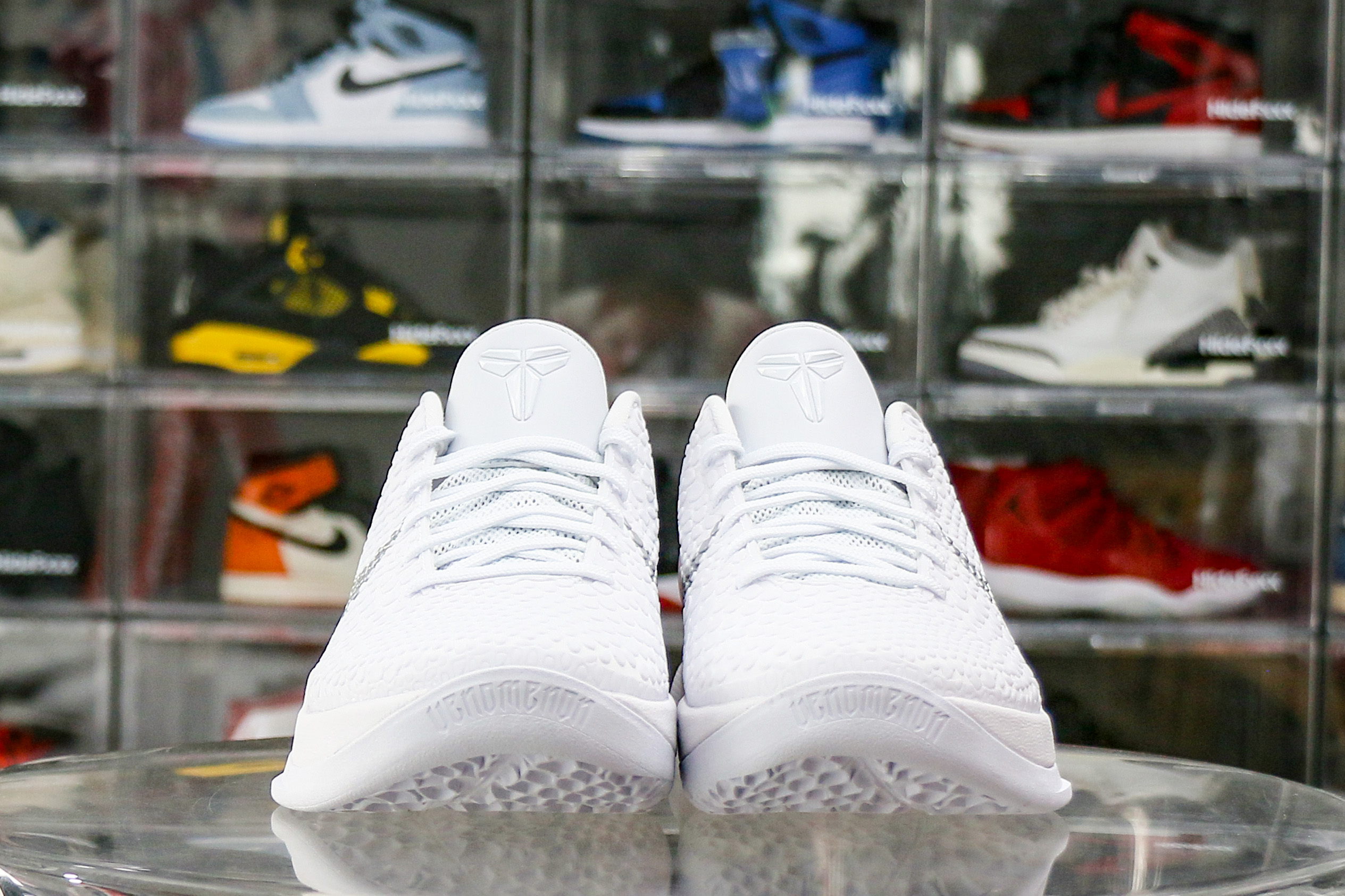 Nike Kobe 6 Protro White Grey Sample（Ln5 A1）